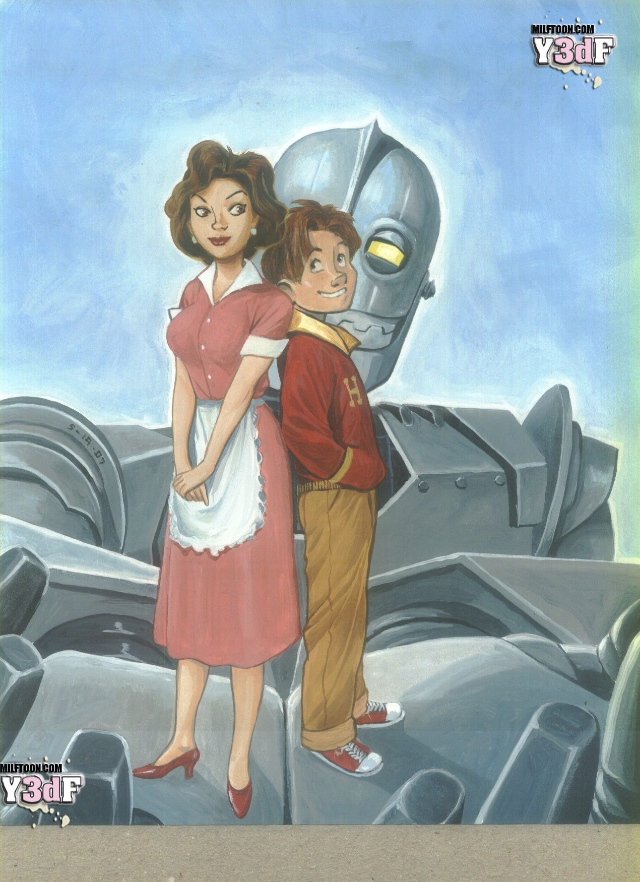 Iron Giant (The Iron Giant) [MILFToon] 1 . Iron Giant  - Chapter 1 (The Iron Giant) [MILFToon] – page 1