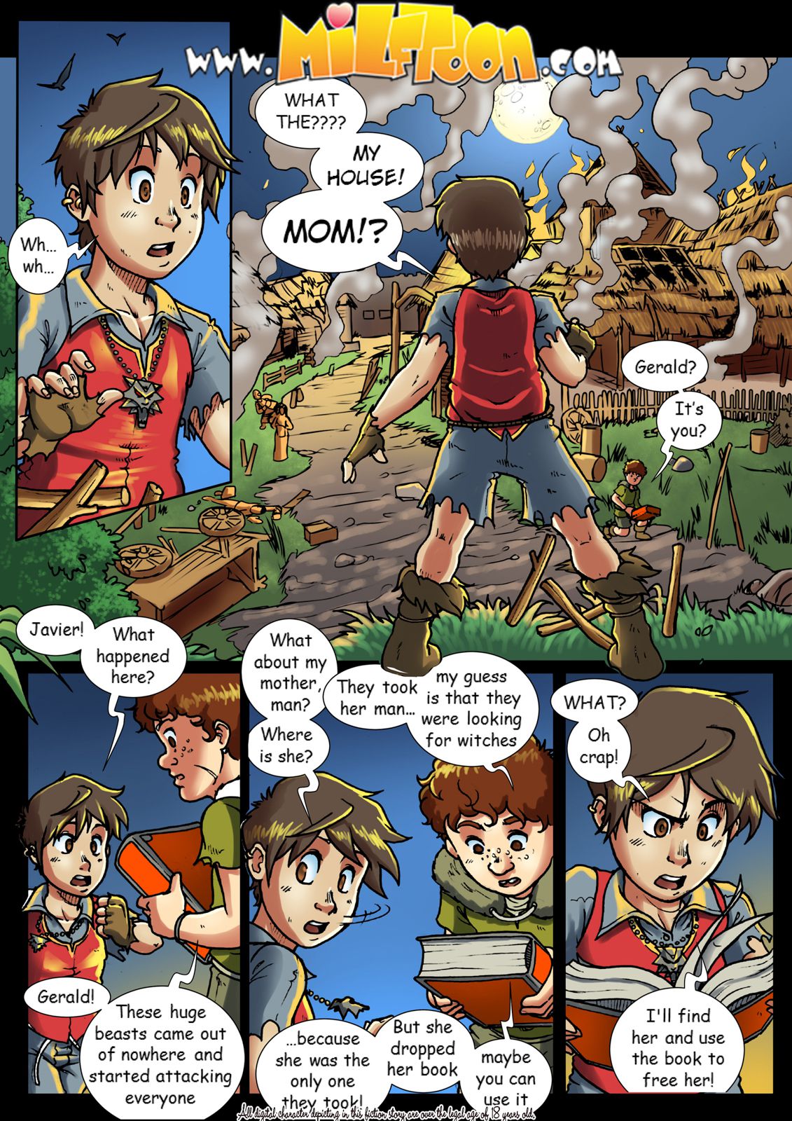 Milfcher (The Witcher) [MILFToon] 1 . Milfcher - Chapter 1 (The Witcher) [MILFToon] – page 1