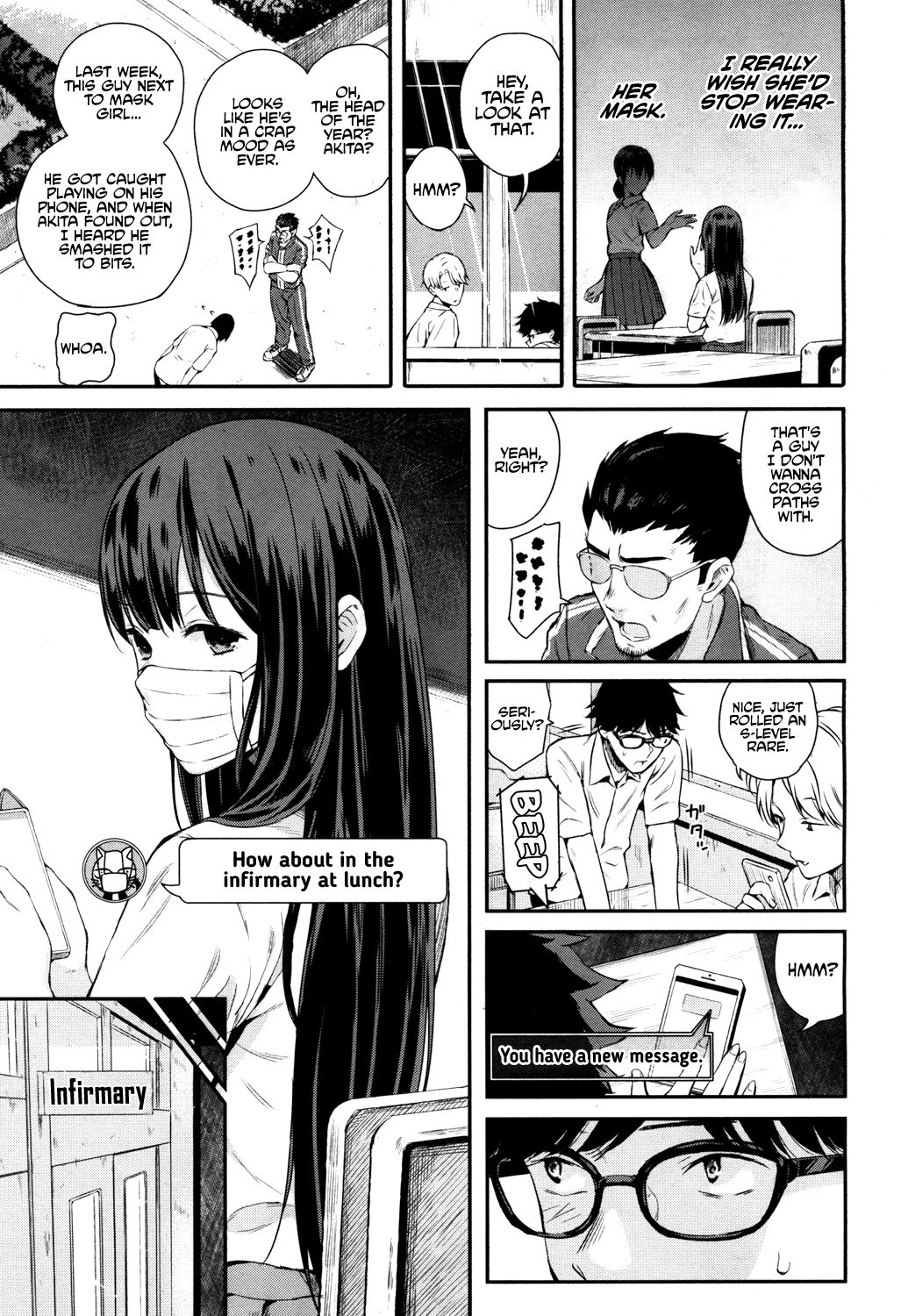 Hassu, Take Off Your Mask! {Rewrite} [Shioroku] 1 . Hassu, Take Off Your Mask!  - Chapter 1 {Rewrite} [Shioroku] – page 3