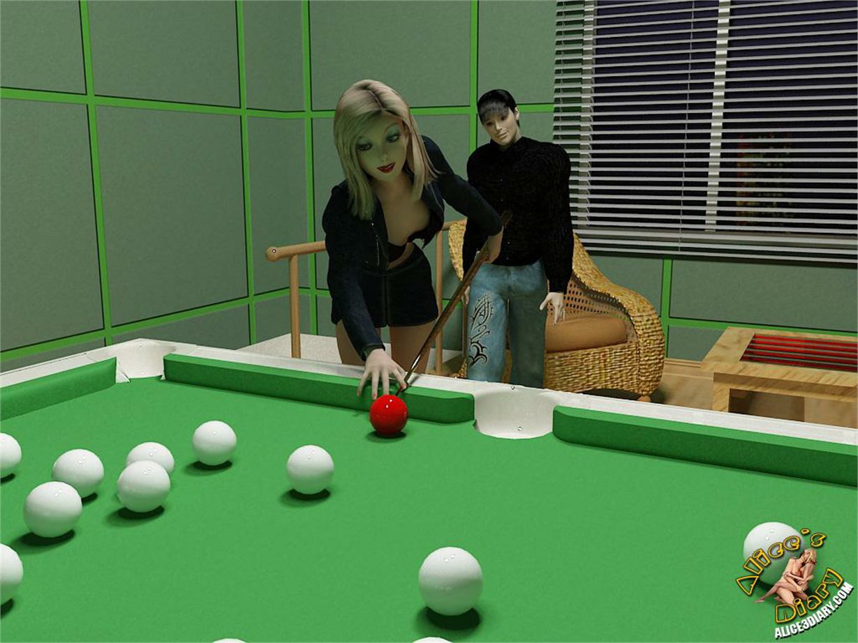 Alice’s Diary [Alice3Diary] Chapter 25 Lesbian obsession in the billiard saloon – page 5