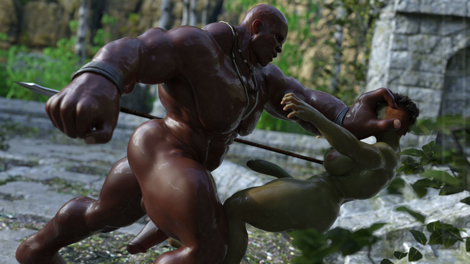 Tall Tales [SquarePeg3D] 2 . Tall Tales  - Chapter 2 - Futanari Version [SquarePeg3D] – page 2