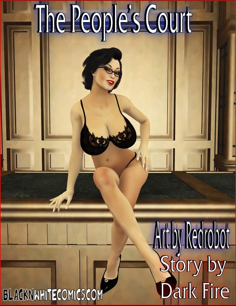 The People’s Court [BlackonWhite3D] 1 . The People's Court  - Chapter 1 [BlackonWhite3D] – page 1