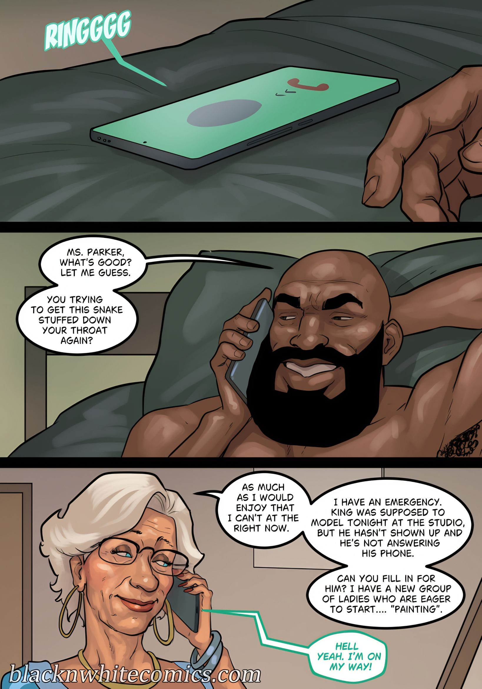 Art Class [BlackNWhiteComics] 3 . Art Class - Chapter 3 [BlackNWhiteComics] – page 3