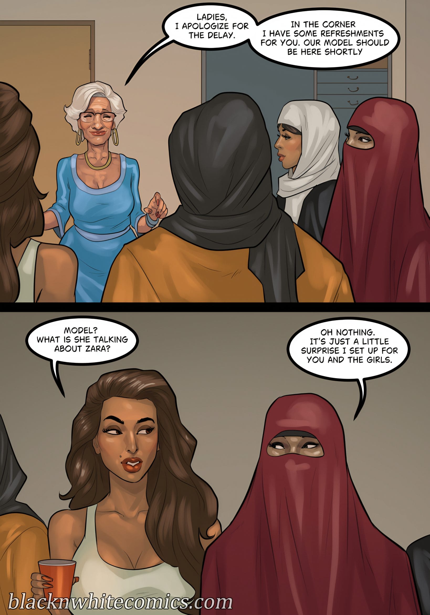 Art Class [BlackNWhiteComics] 3 . Art Class - Chapter 3 [BlackNWhiteComics] – page 4