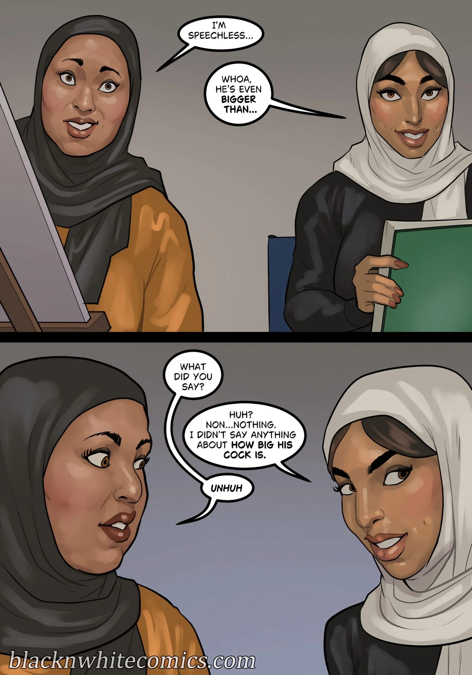 Art Class [BlackNWhiteComics] 3 . Art Class - Chapter 3 [BlackNWhiteComics] – page 8