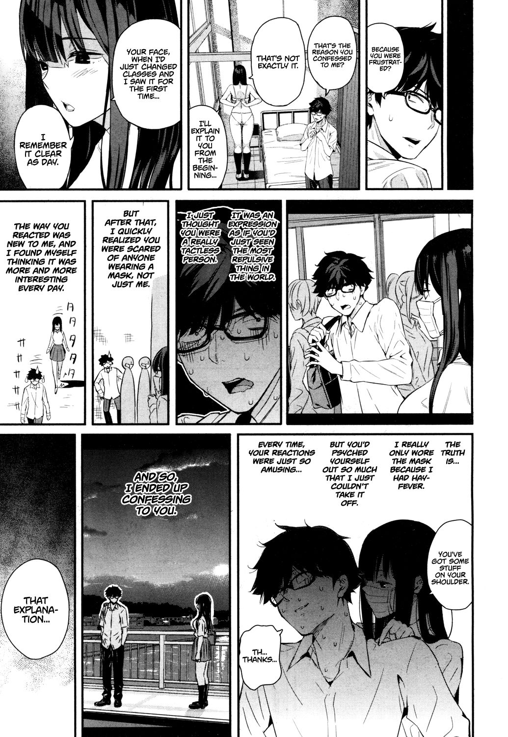 Wakatsuki, Take Off Your Mask! [Shioroku] 1 . Wakatsuki, Take Off Your Mask! - Chapter 1 [Shioroku] – page 37