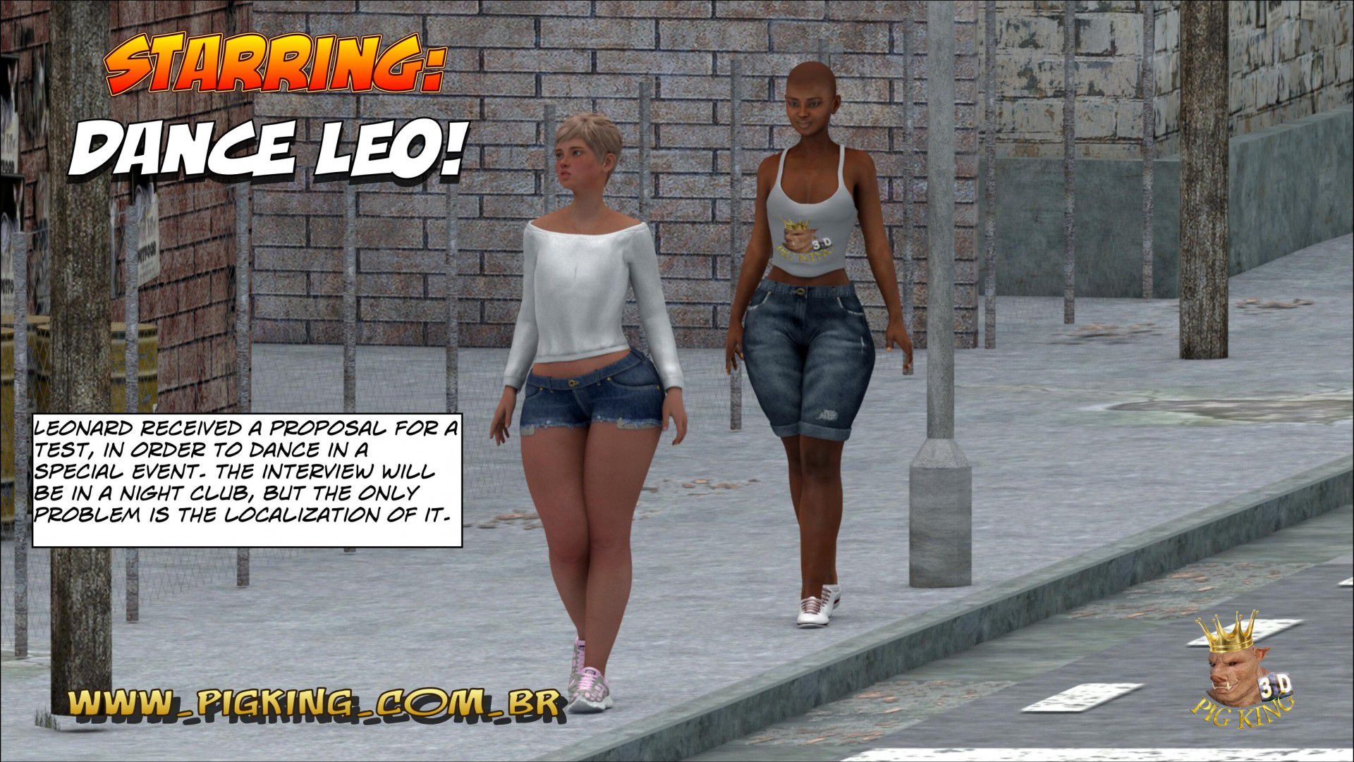 Dance Leo – Leonard, Julian [PigKing] 1 . Dance Leo - Leonard, Julian, Adolf - Chapter 1 [PigKing] – page 1