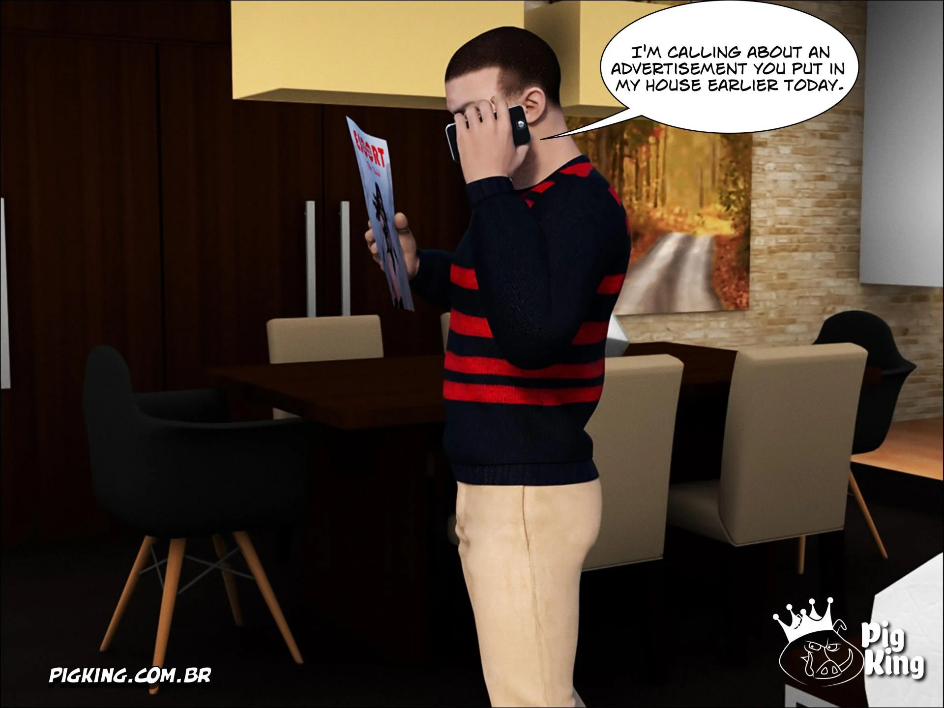 Leonard And His Friends – Leonard, Nininho, Julian [PigKing] 2 . It's Only Good When It Hurts! - Nininho - Chapter 1 [PigKing] – page 39