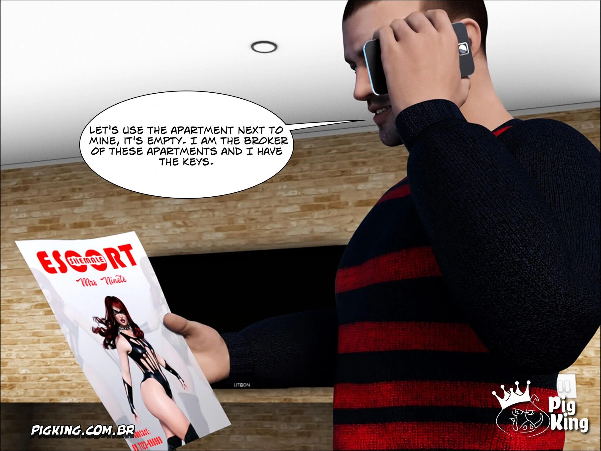 Leonard And His Friends – Leonard, Nininho, Julian [PigKing] 2 . It's Only Good When It Hurts! - Nininho - Chapter 1 [PigKing] – page 42