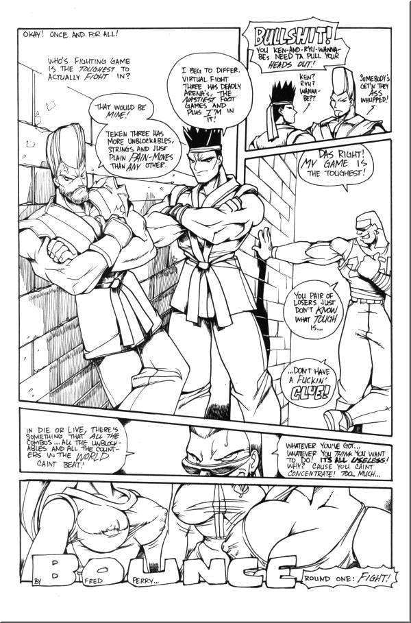 Bounce (Dead Or Alive) [Fred Perry] 1 . Bounce - Chapter 1 (Dead Or Alive) [Fred Perry] – page 1