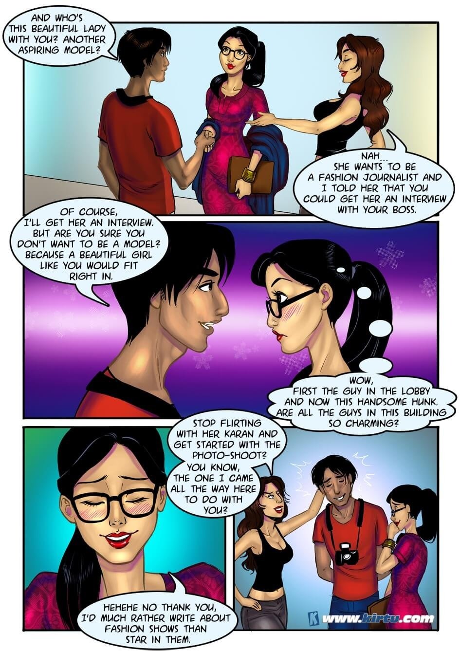 Sherlyn [Kirtu] 1 . Sherlyn - Young Innocent and About to Become a Model - Chapter 1 [Kirtu] – page 23