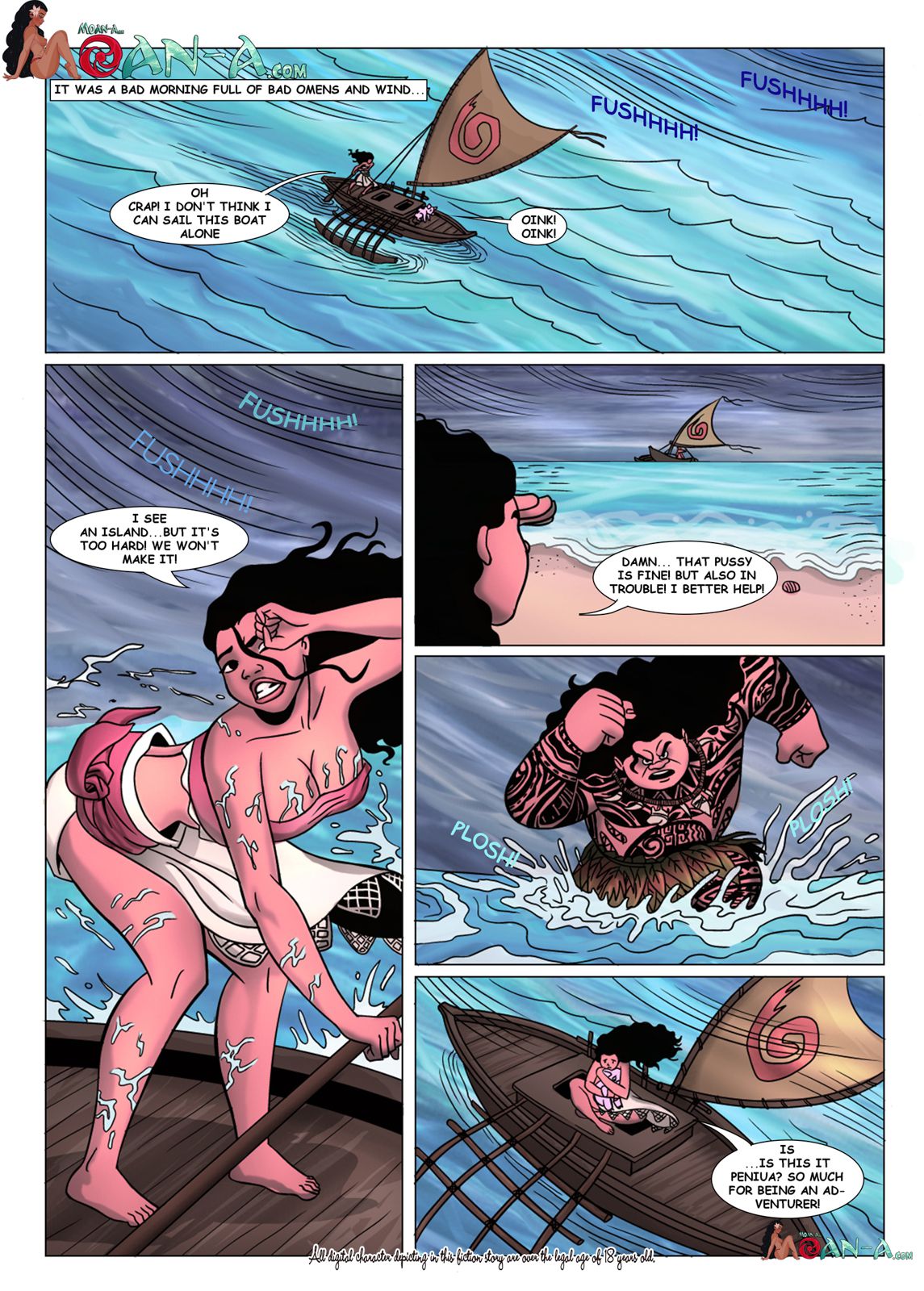 Bad (Moana) [Moan-a] 1 . Bad - Chapter 1 (Moana) [Moan-a] – page 1