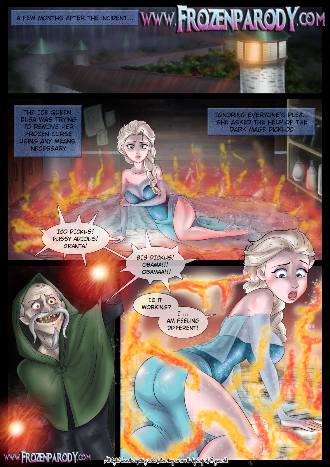 Removing The Curse (Frozen) [FrozenParody] 1 . Removing The Curse - Chapter 1 (Frozen) [FrozenParody] – page 1