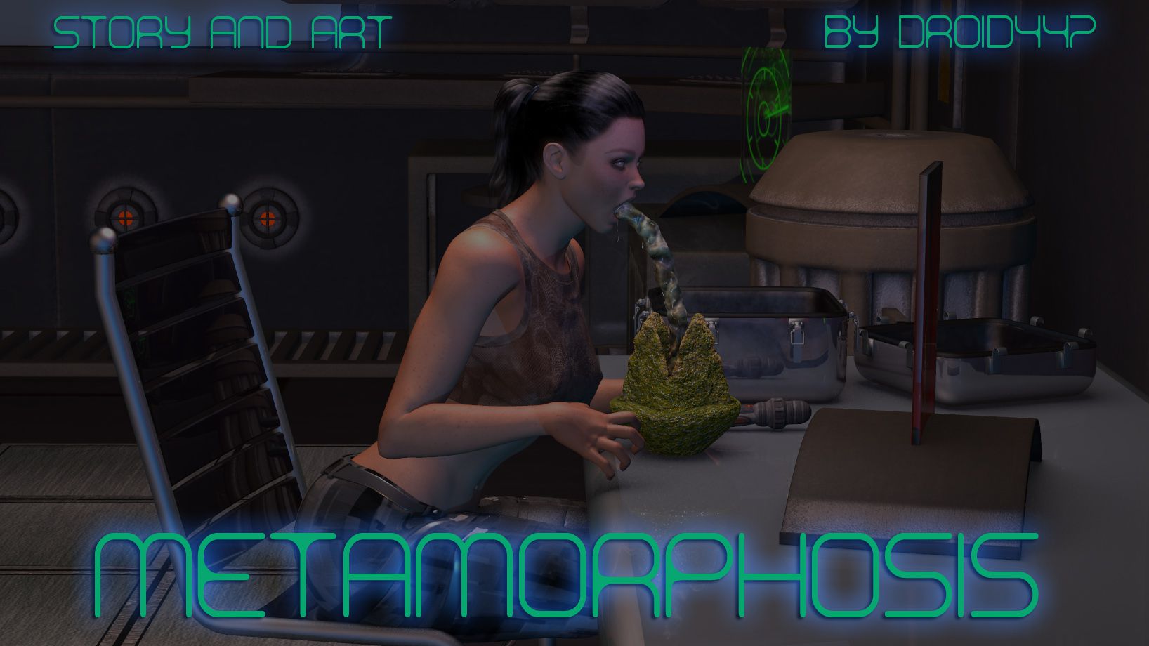 Metamorphosis [3DMonsterStories] 1 . Metamorphosis - Chapter 1 [3DMonsterStories] – page 1