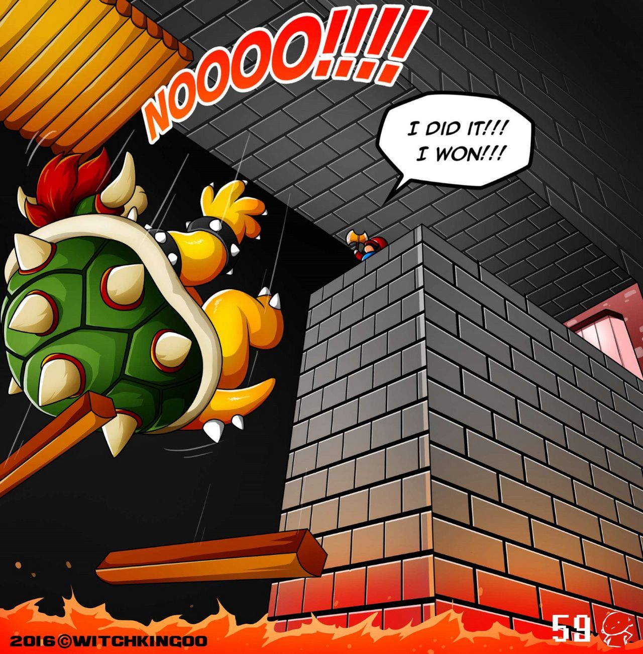 Princess Peach (Mario Series) [WitchKing00] 2 . Princess Peach - Thanks Mario! - Chapter 2 (Mario Series) [WitchKing00] – page 60