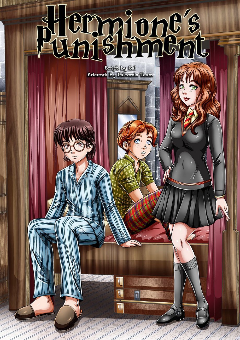 Hermione’s Punishment (Harry Potter) [Palcomix] 1 . Hermione's Punishment - Chapter 1 (Harry Potter) [Palcomix] – page 1