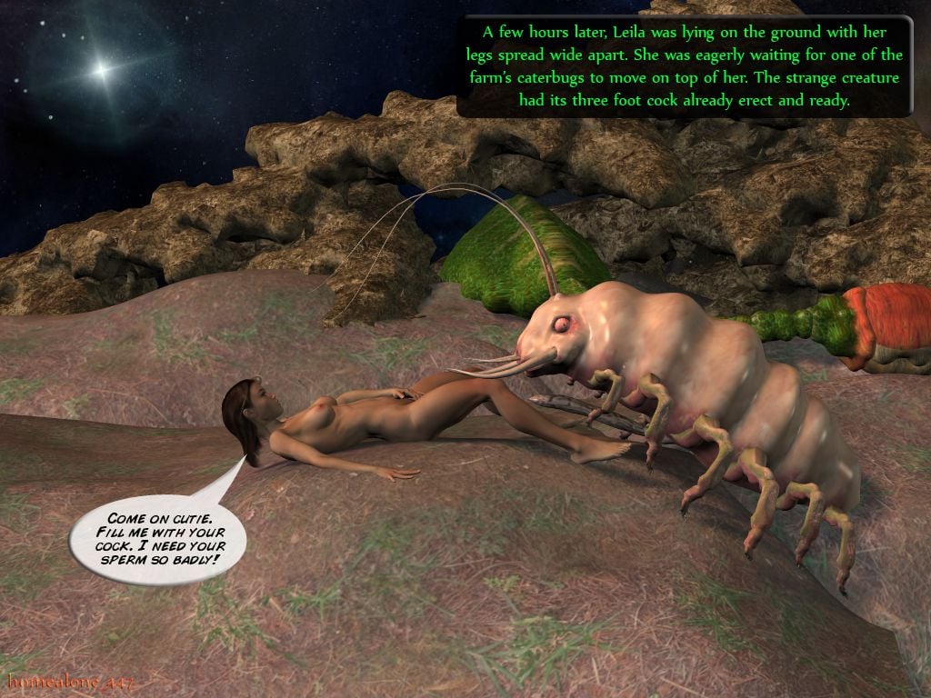 Space Farm [3DMonsterStories , Droid447] 1 . Space Farm - Chapter 1 [3DMonsterStories , Droid447] – page 153