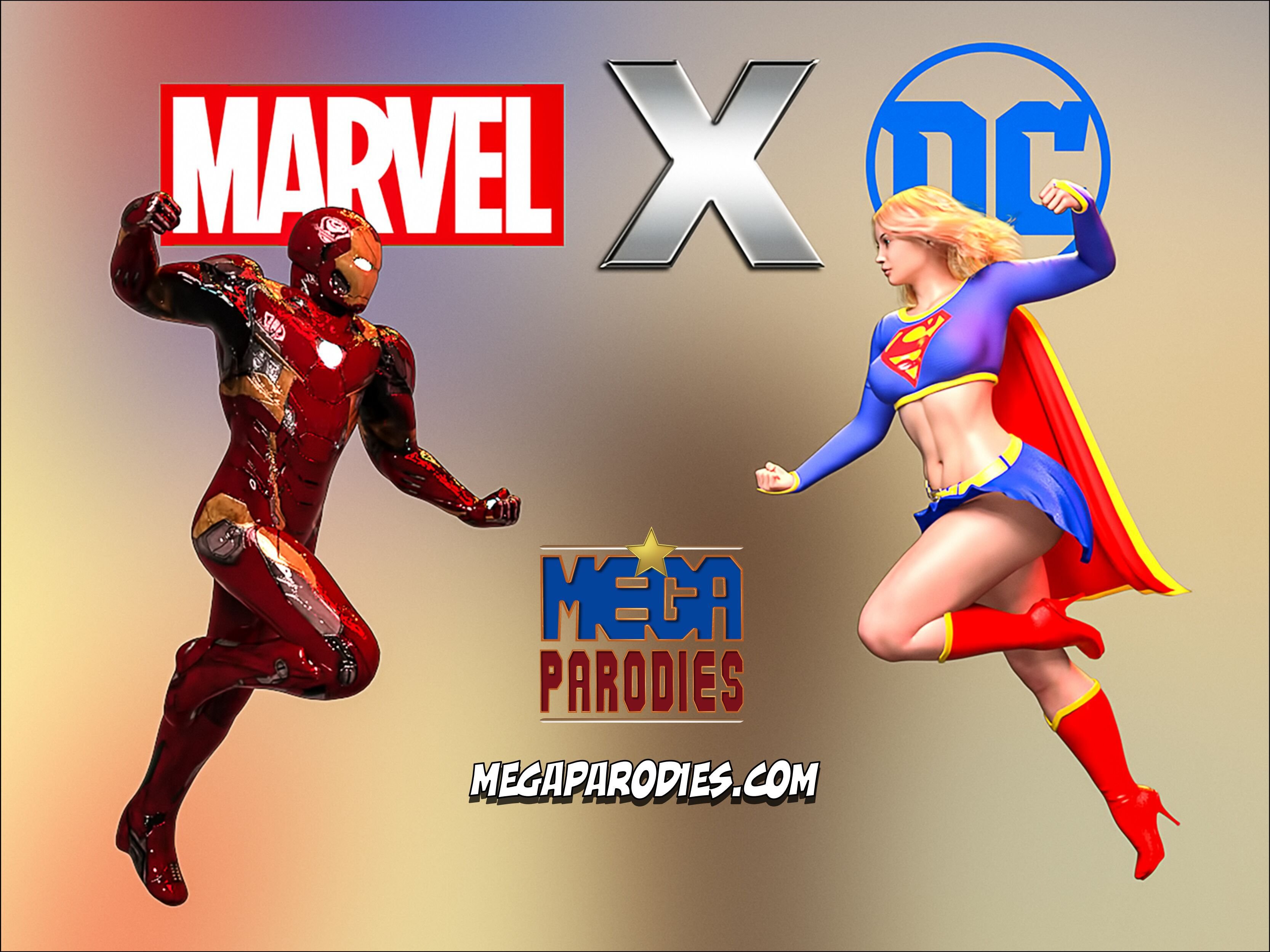Marvel X DC (The Avengers , Justice League) [MegaParodies] 1 . Marvel X DC - Chapter 1 (The Avengers , Justice League) [MegaParodies] – page 1
