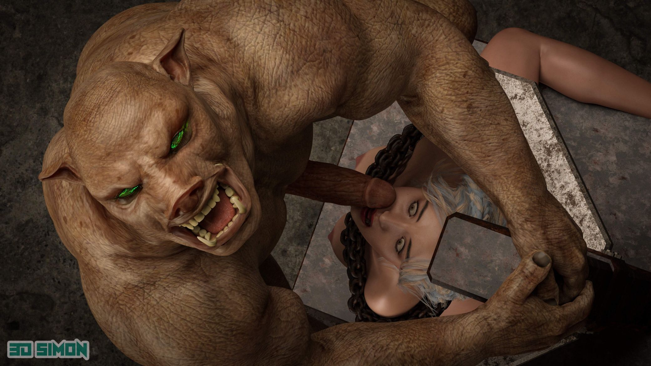 Taylor’s Slimy Nightmare [3DSimon] 3 . Taylor's Slimy Nightmare - The Boar Beast 2 - Chapter 3 [3DSimon] – page 69
