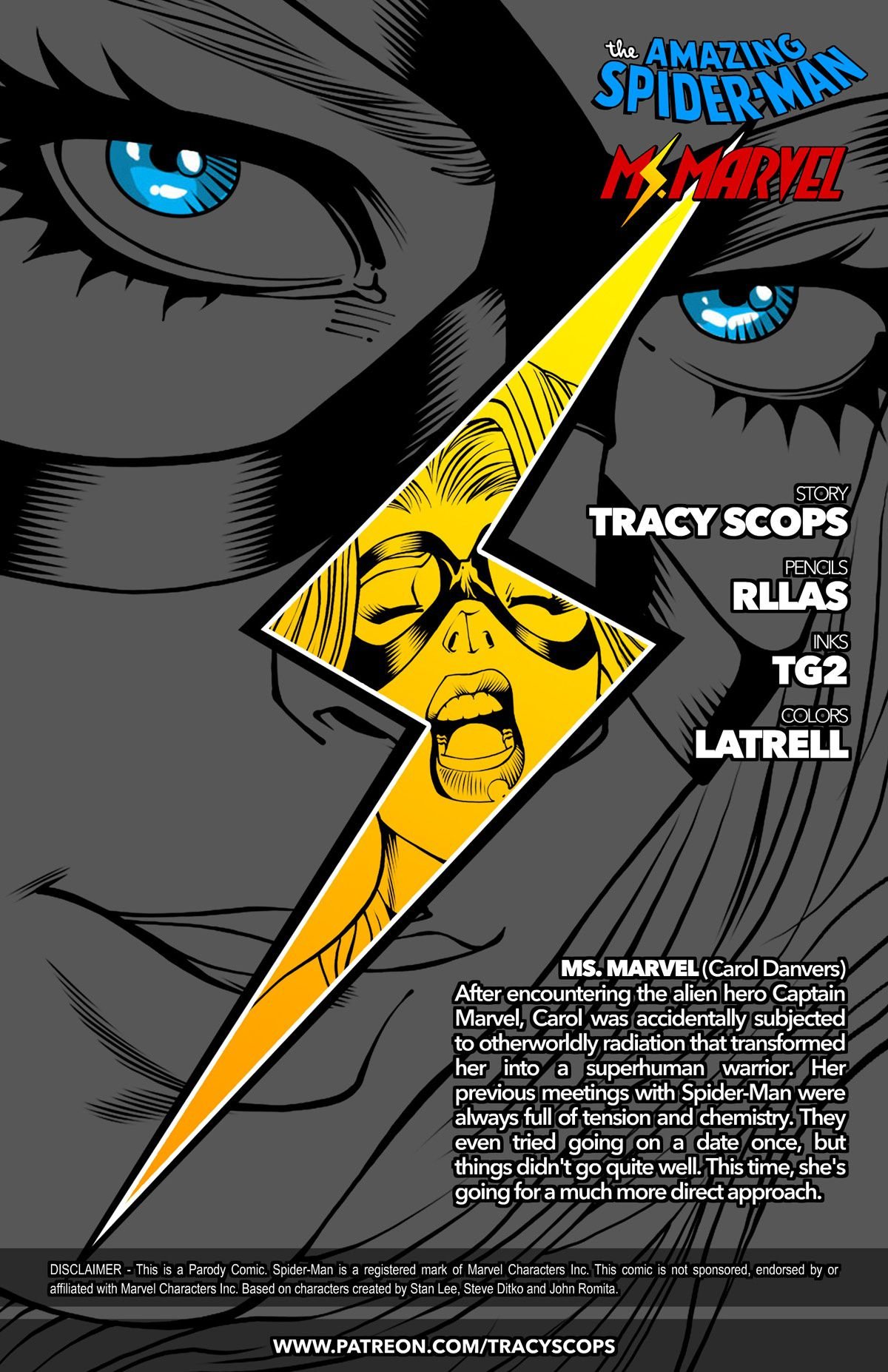 Ms. Marvel (Captain Marvel , Spider-Man) [Tracy Scops] 1 . Ms. Marvel  - Chapter 1 (Captain Marvel , Spider-Man) [Tracy Scops] – page 2