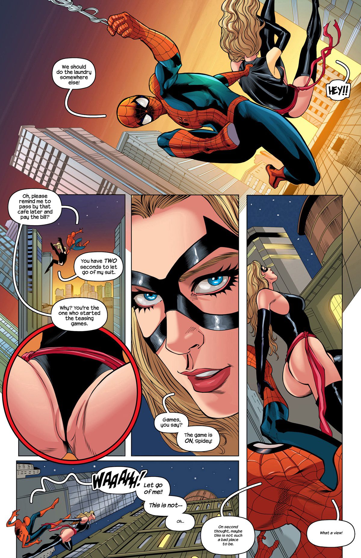 Ms. Marvel (Captain Marvel , Spider-Man) [Tracy Scops] 1 . Ms. Marvel  - Chapter 1 (Captain Marvel , Spider-Man) [Tracy Scops] – page 5
