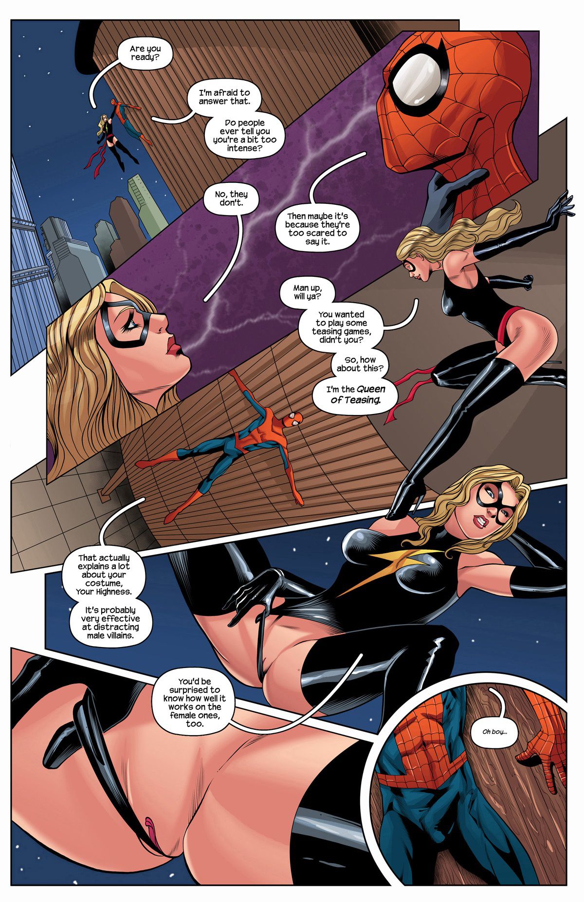 Ms. Marvel (Captain Marvel , Spider-Man) [Tracy Scops] 1 . Ms. Marvel  - Chapter 1 (Captain Marvel , Spider-Man) [Tracy Scops] – page 6