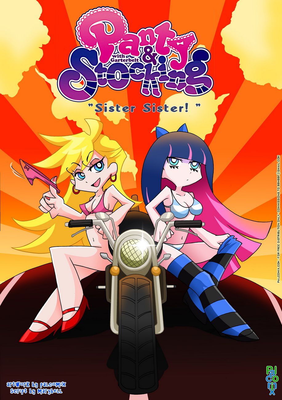 Sister Sister! (Panty And Stocking With Garterbelt) [Palcomix] 1 . Sister Sister! - Chapter 1 (Panty And Stocking With Garterbelt) [Palcomix] – page 1