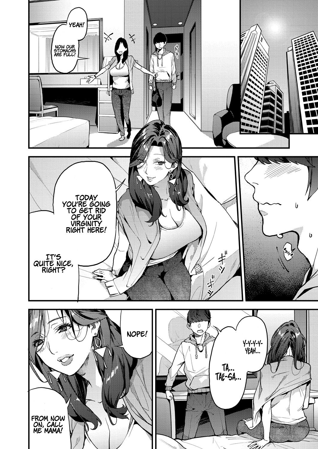 Together With A Single Mother [Azukiko] 1 . Together With A Single Mother - Chapter 1 [Azukiko] – page 6