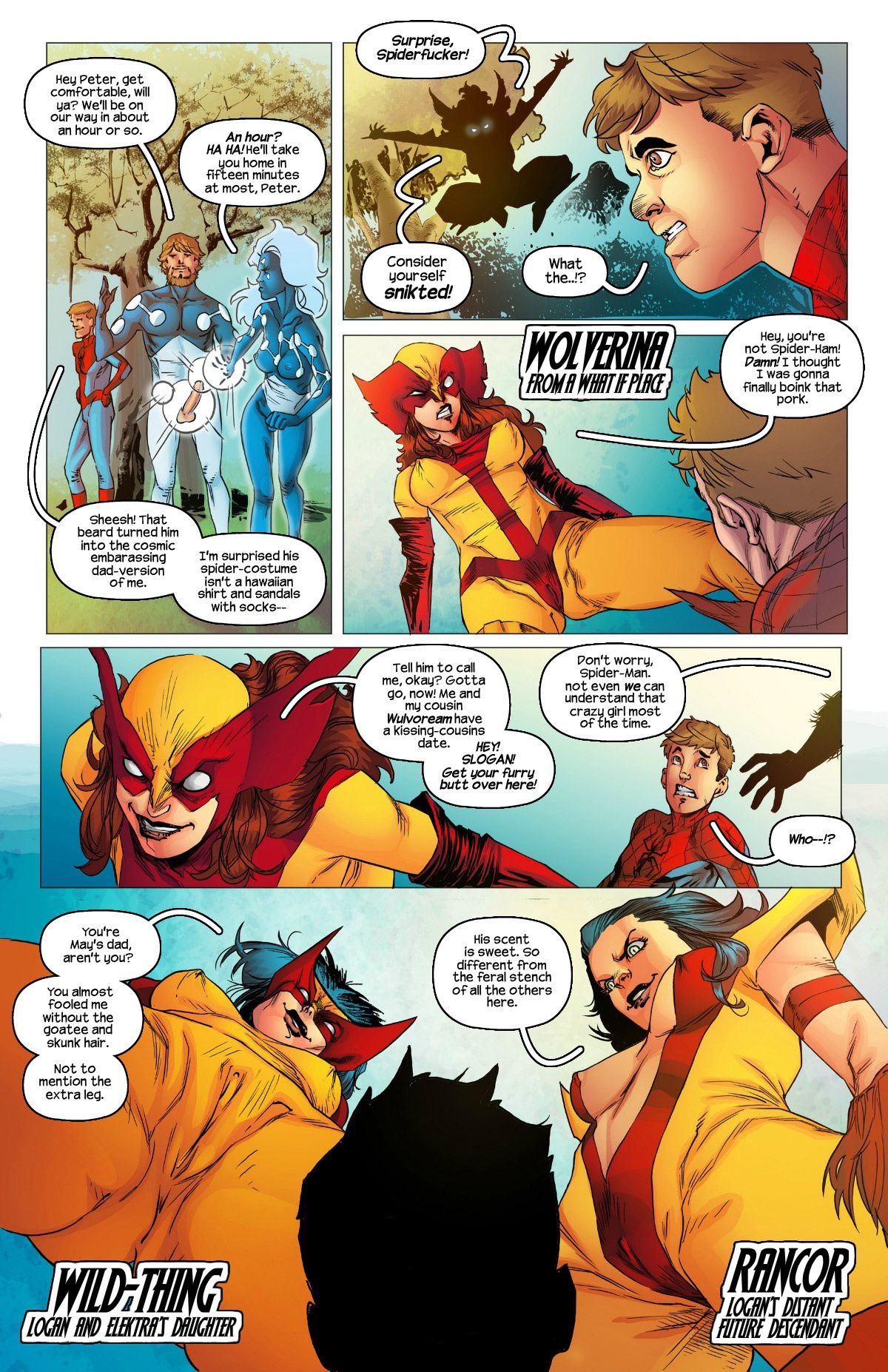 All-Sex Wolververse (Spider-Man , X-Men) [Tracy Scops] 1 . All-Sex Wolververse - Chapter 1 (Spider-Man , X-Men) [Tracy Scops] – page 6