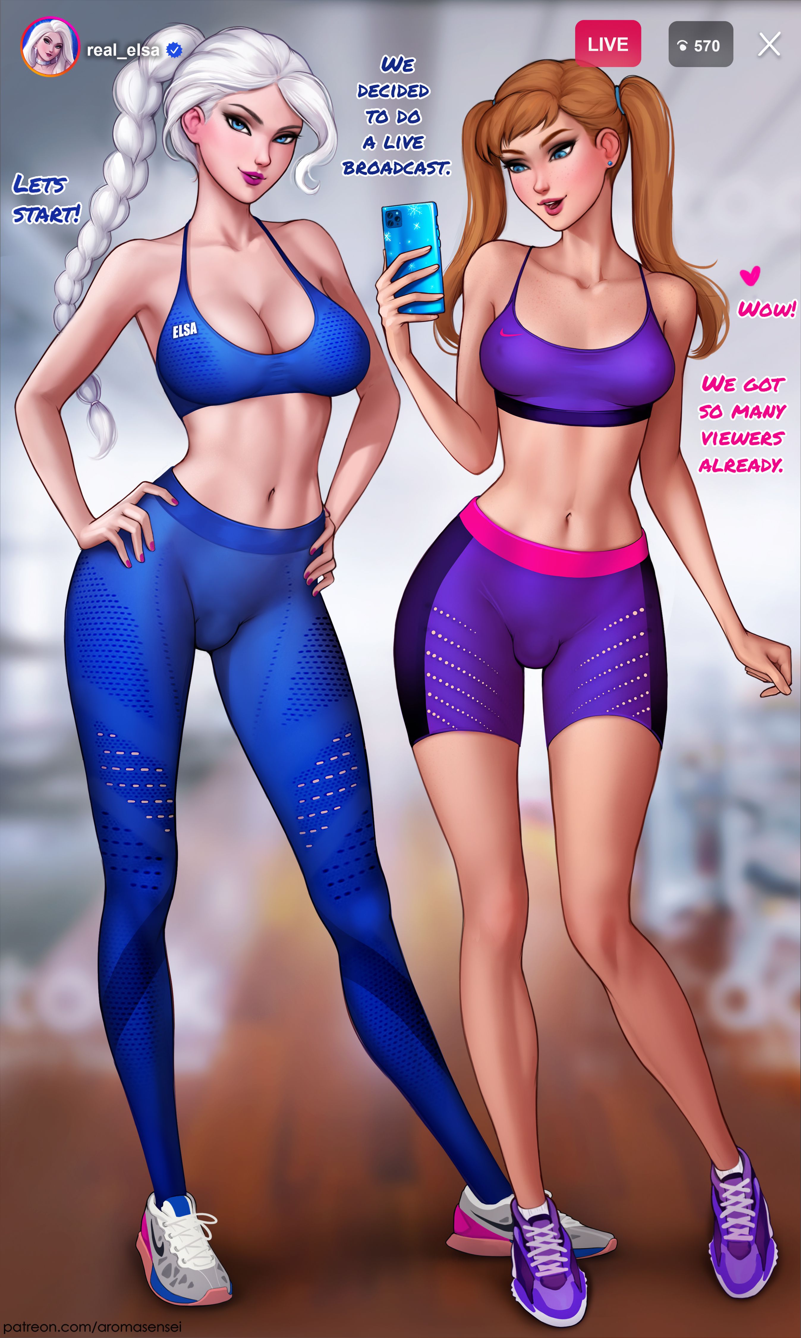 How To Train Your Ass With Elsa (Frozen) [Aroma Sensei] 1.3 . How To Train Your Ass With Elsa - Futanari - Chapter 1 (Frozen) [Aroma Sensei] – page 1