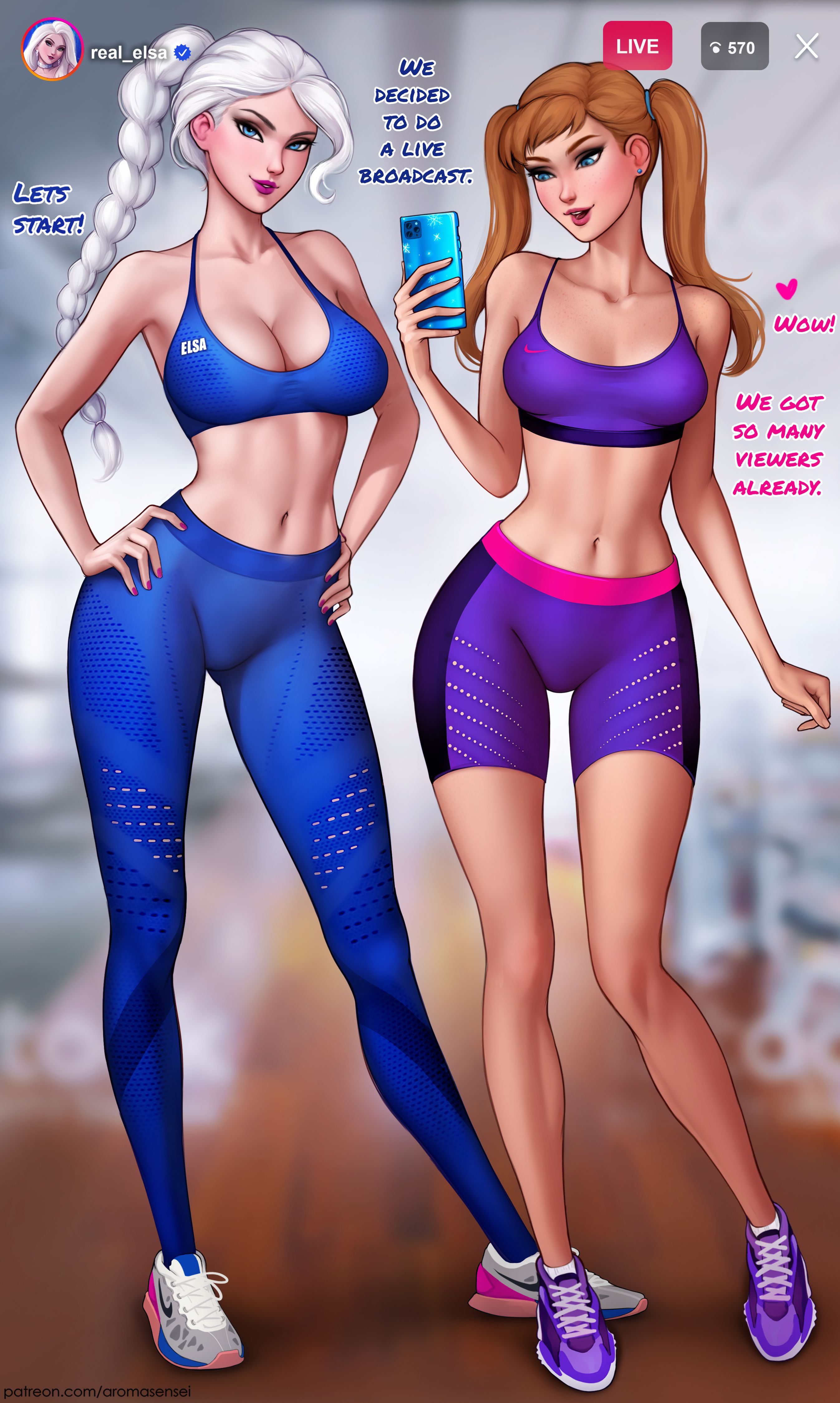 How To Train Your Ass With Elsa (Frozen) [Aroma Sensei] 1.4 . How To Train Your Ass With Elsa - Not-Logic - Chapter 1 (Frozen) [Aroma Sensei] – page 1