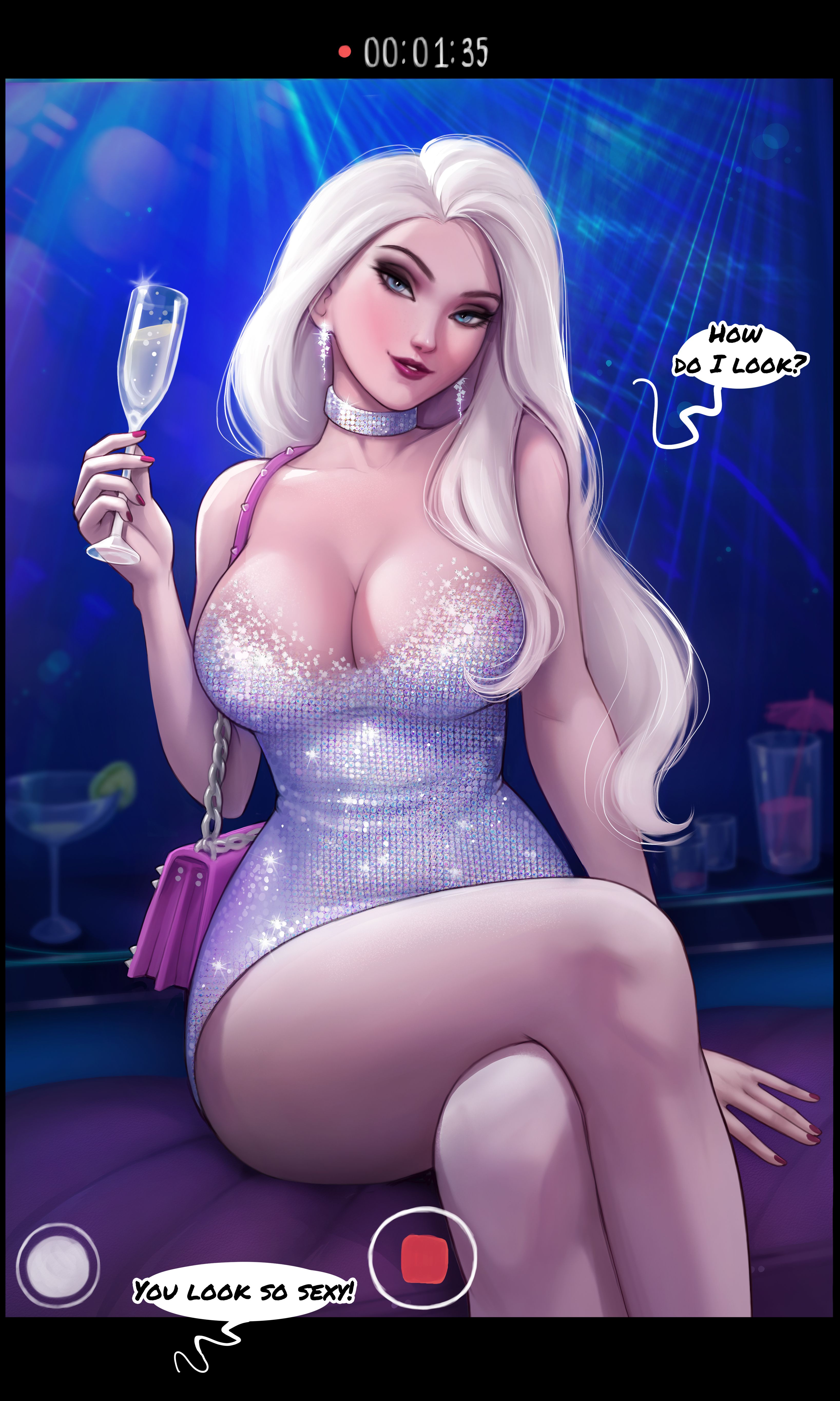 Party Elsa (Frozen) [Aroma Sensei] 1.1 . Party Elsa - Chapter 1 (Frozen) [Aroma Sensei] – page 3