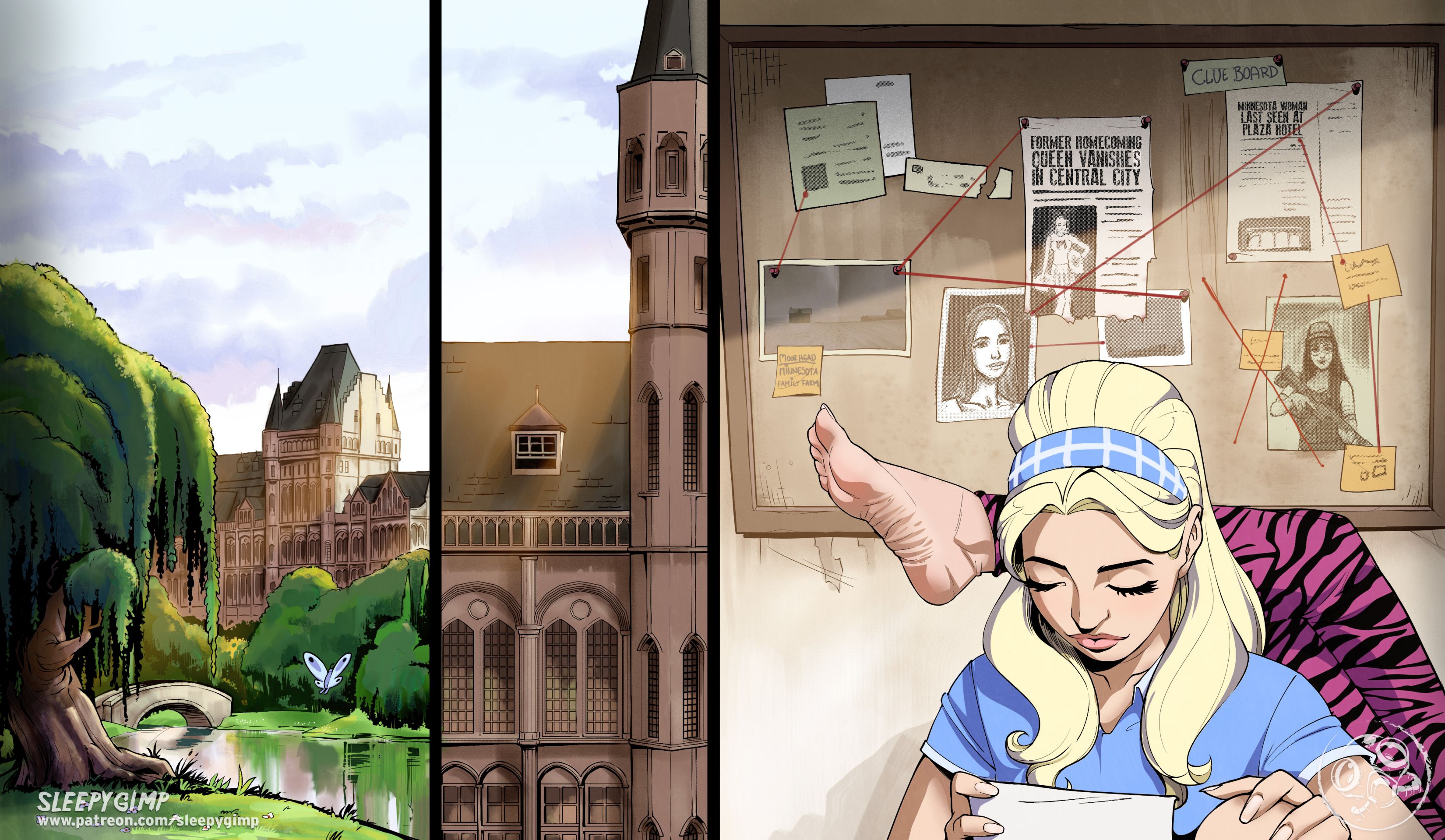 Through The Looking Glass [Sleepy Gimp] 1.5 . Through The Looking Glass - Chapter 1  - No Text [Sleepy Gimp] – page 1
