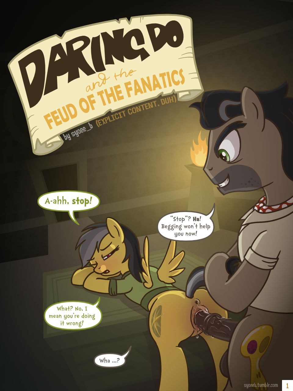 Feud Of The Fanatics (My Little Pony – Friendship Is Magic) [Syoee_B] 1 . Feud Of The Fanatics - Chapter 1 (My Little Pony - Friendship Is Magic) [Syoee_B] – page 1