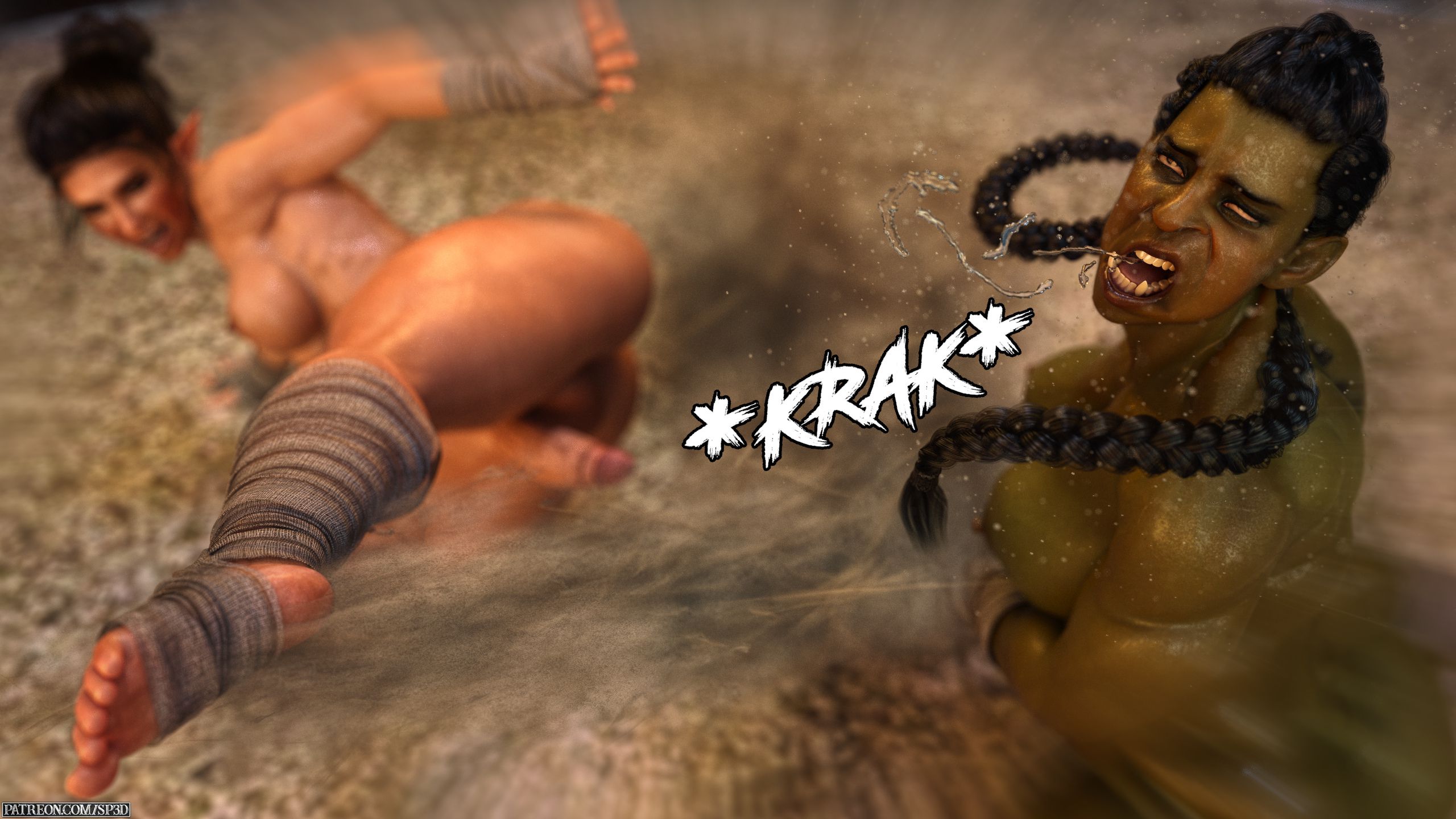 Sarak Vs Sinna [SquarePeg3D] 1.1 . Sarak Vs Sinna - Sarak Wins - Chapter 1 [SquarePeg3D] – page 15