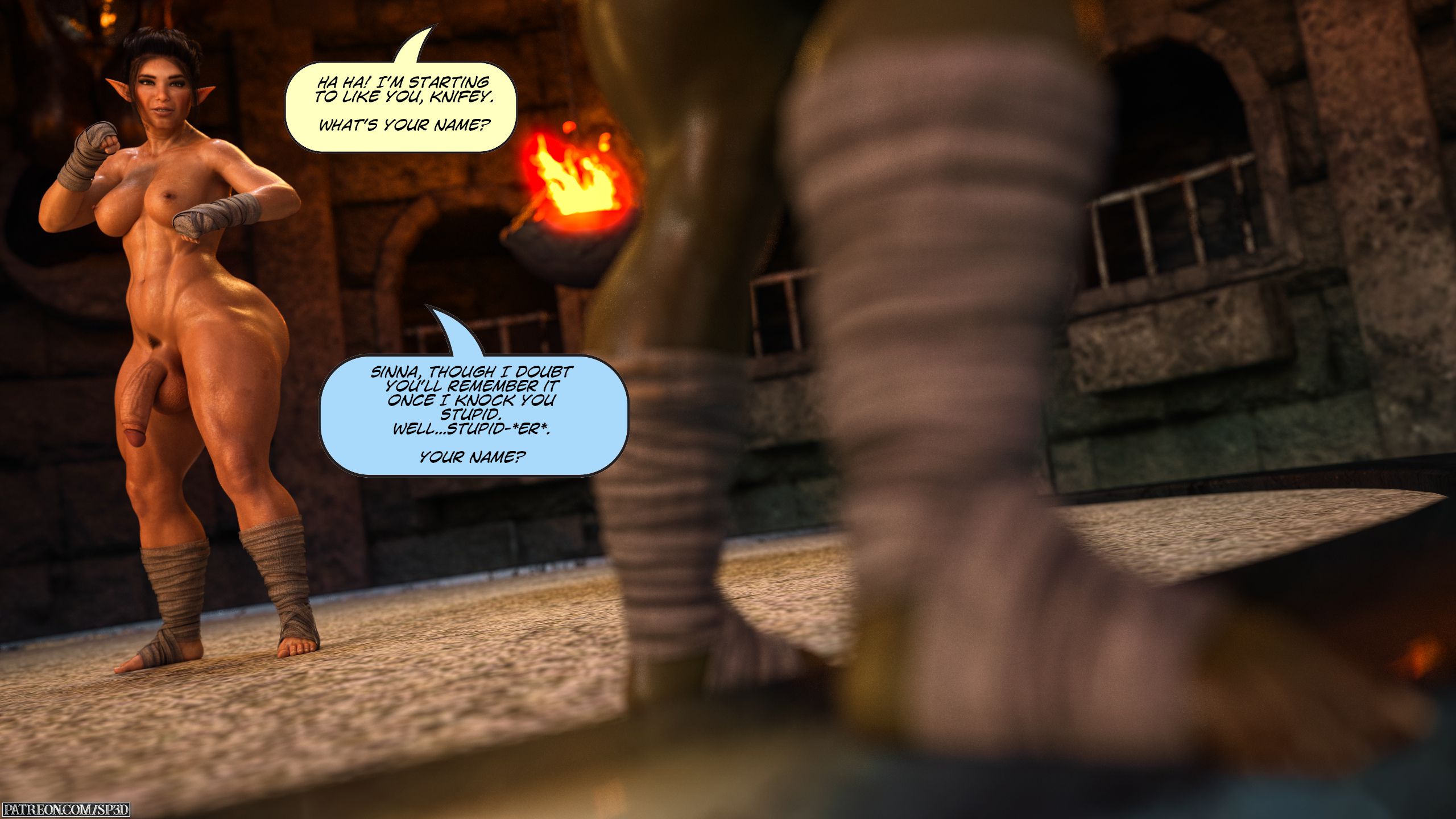 Sarak Vs Sinna [SquarePeg3D] 1.1 . Sarak Vs Sinna - Sarak Wins - Chapter 1 [SquarePeg3D] – page 6