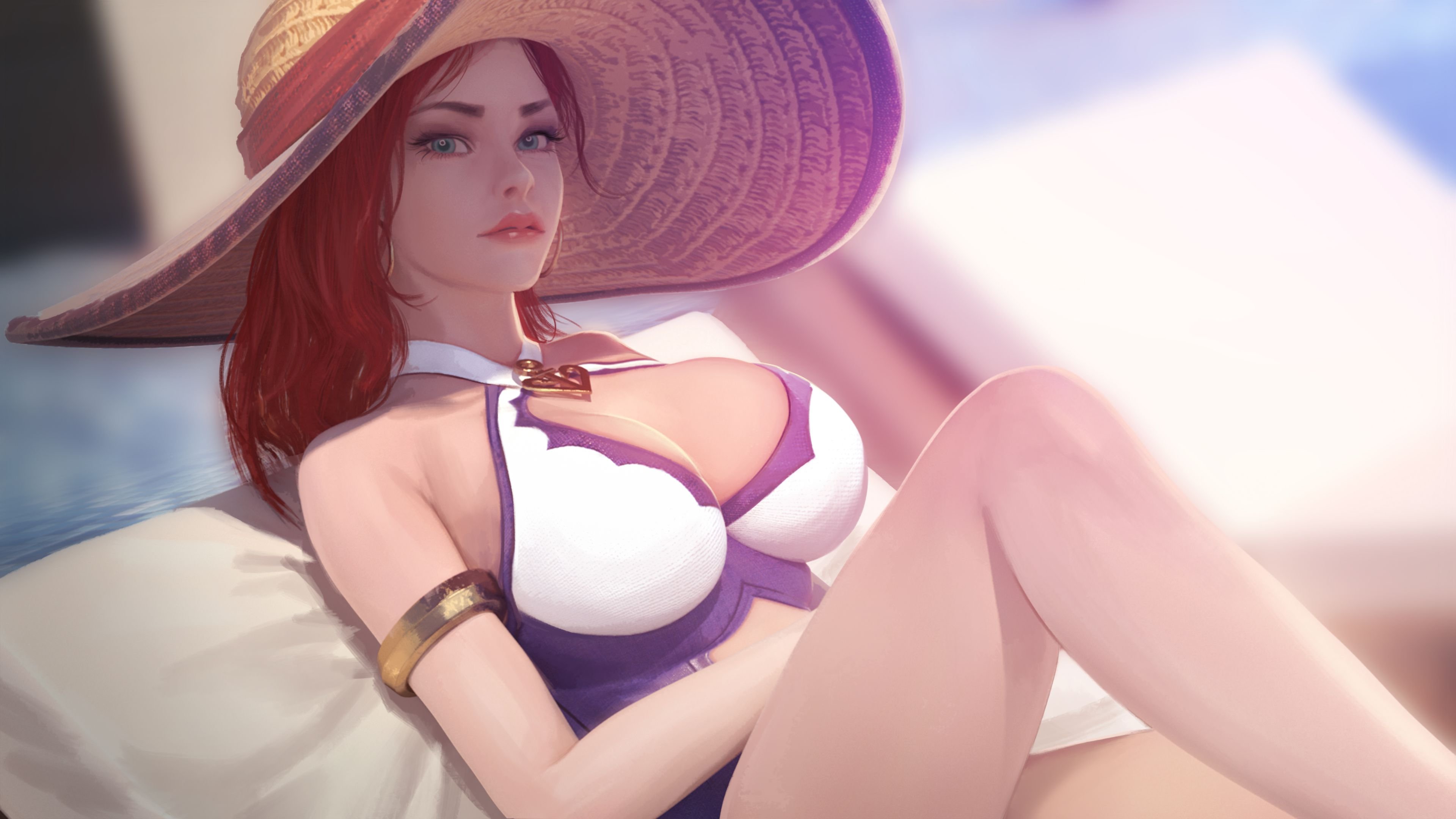 Pool Party (League Of Legends) [Firolian] 1.3 . Pool Party - RAW Images - Chapter 1 (League Of Legends) [Firolian] – page 4