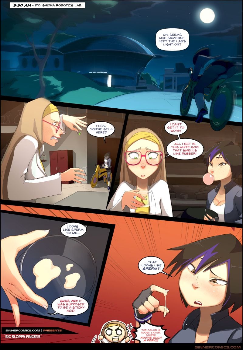 Big Sloppy Fingers (Big Hero 6) [SillyGirl] 1 . Big Sloppy Fingers - Chapter 1 (Big Hero 6) [SillyGirl] – page 1