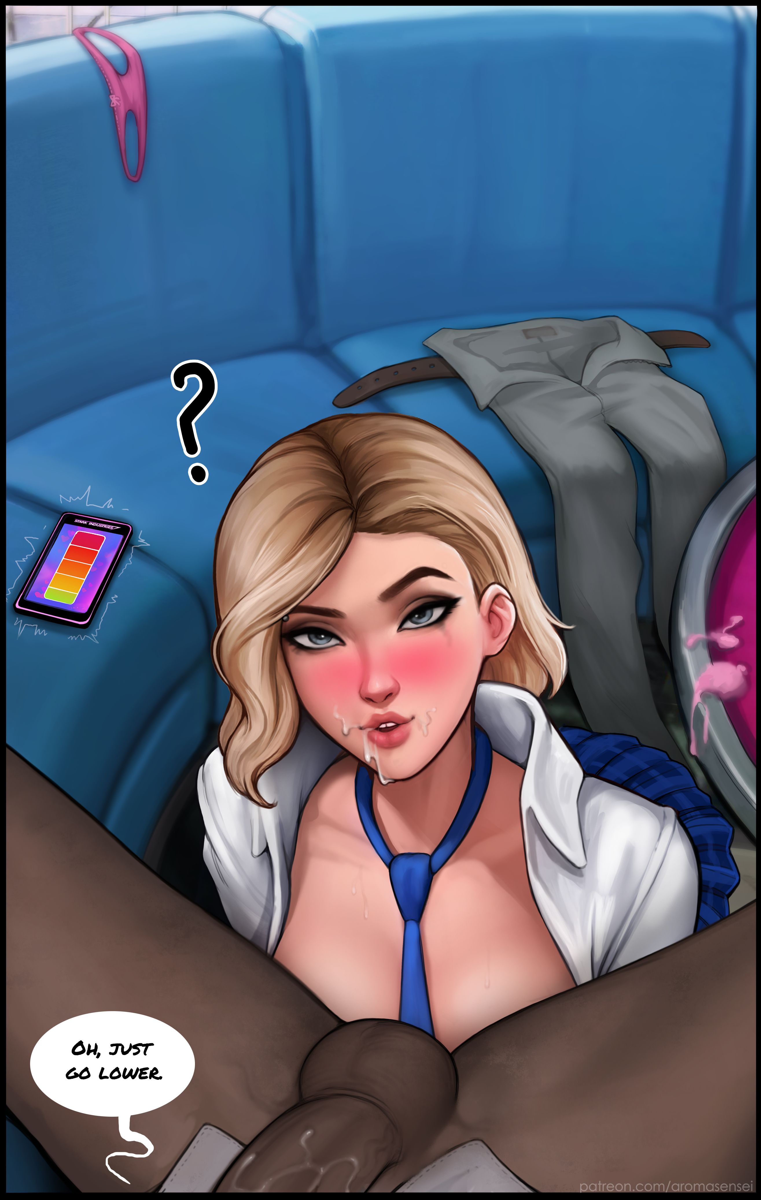 Do You Like Your Gift? (Spider-Man) [Aroma Sensei] 1.2 . Do You Like Your Gift? - Futanari Version - Chapter 1 (Spider-Man) [Aroma Sensei] – page 20