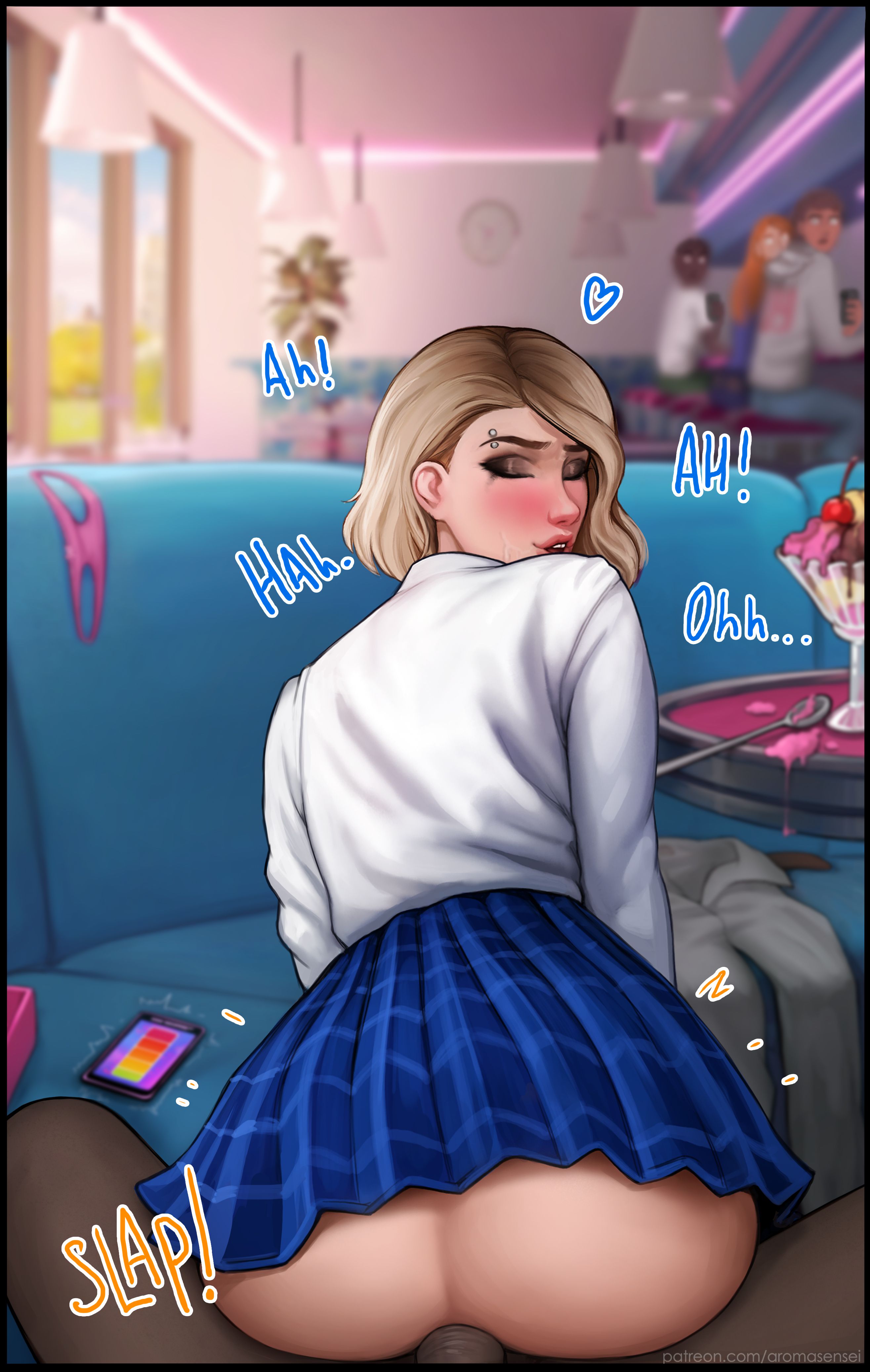 Do You Like Your Gift? (Spider-Man) [Aroma Sensei] 1.2 . Do You Like Your Gift? - Futanari Version - Chapter 1 (Spider-Man) [Aroma Sensei] – page 35