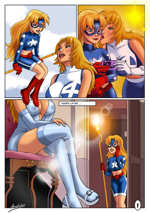Star Girl (Fantastic Four , Justice League) [Arabatos] 1 . Star Girl - Chapter 1 (Fantastic Four , Justice League) [Arabatos] – page 1