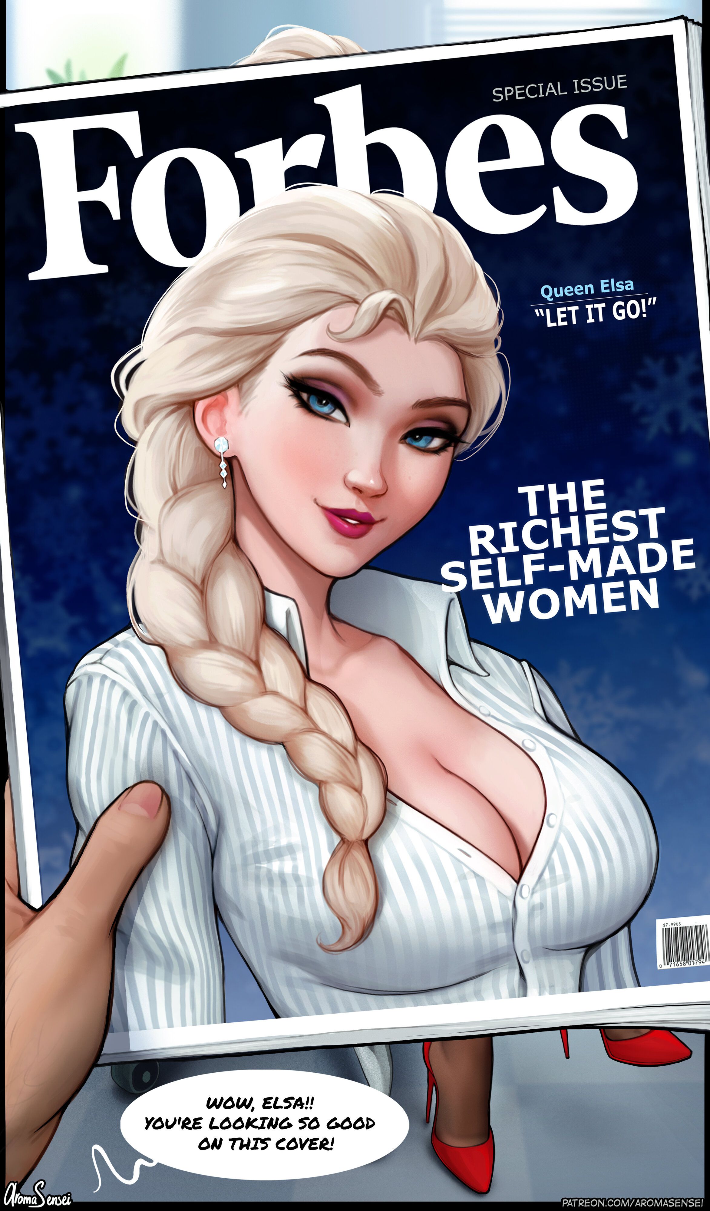 Elsa Interview (Frozen) [Aroma Sensei] 1 . Elsa Interview - Chapter 1 (Frozen) [Aroma Sensei] – page 1