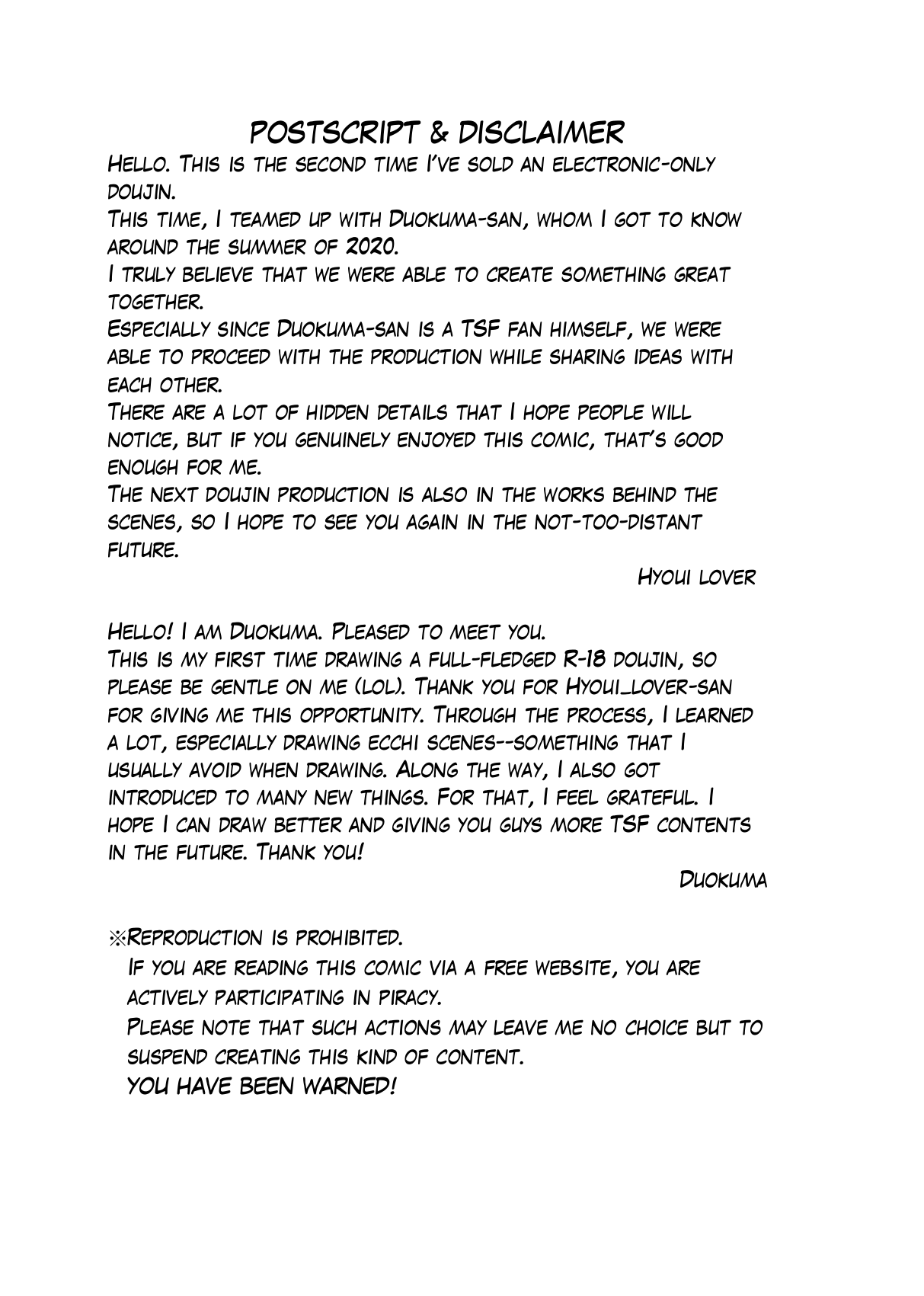 That Body, Take It Home! [Duokuma] 1 . That Body, Take It Home! - Chapter 1 [Duokuma] – page 75