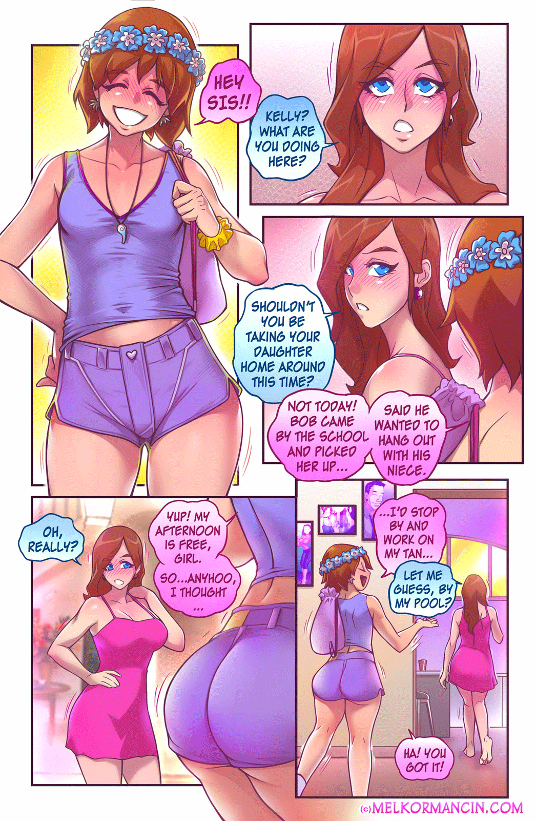 The Naughty In-Law [Romulo Melkor Mancin] 2 . The Naughty In-Law Animated - Incomplete - Family Ties [Romulo Melkor Mancin] – page 9
