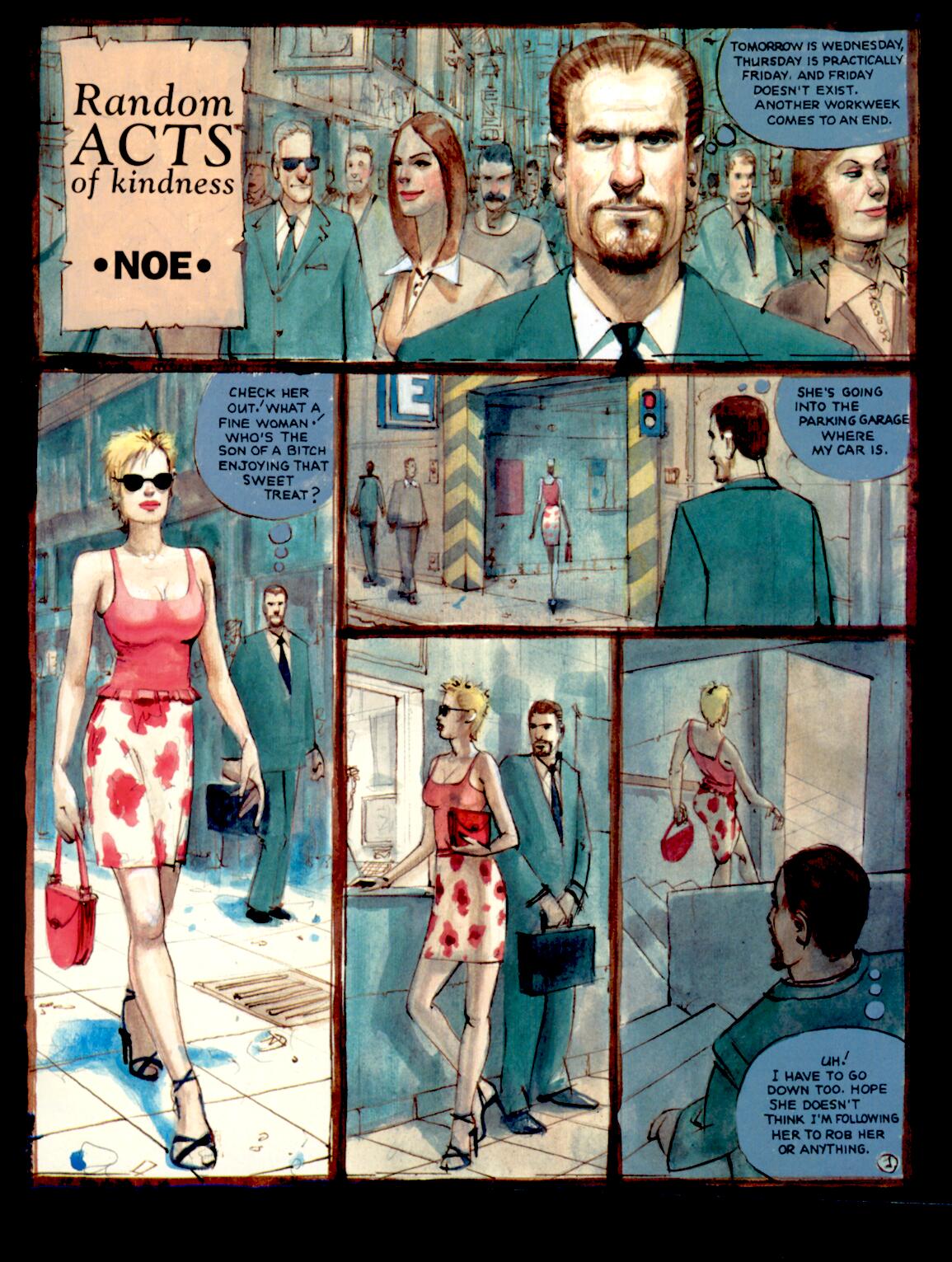 Random Acts Of Kindness [Ignacio Noe] 1 . Random Acts Of Kindness - Chapter 1 [Ignacio Noe] – page 1