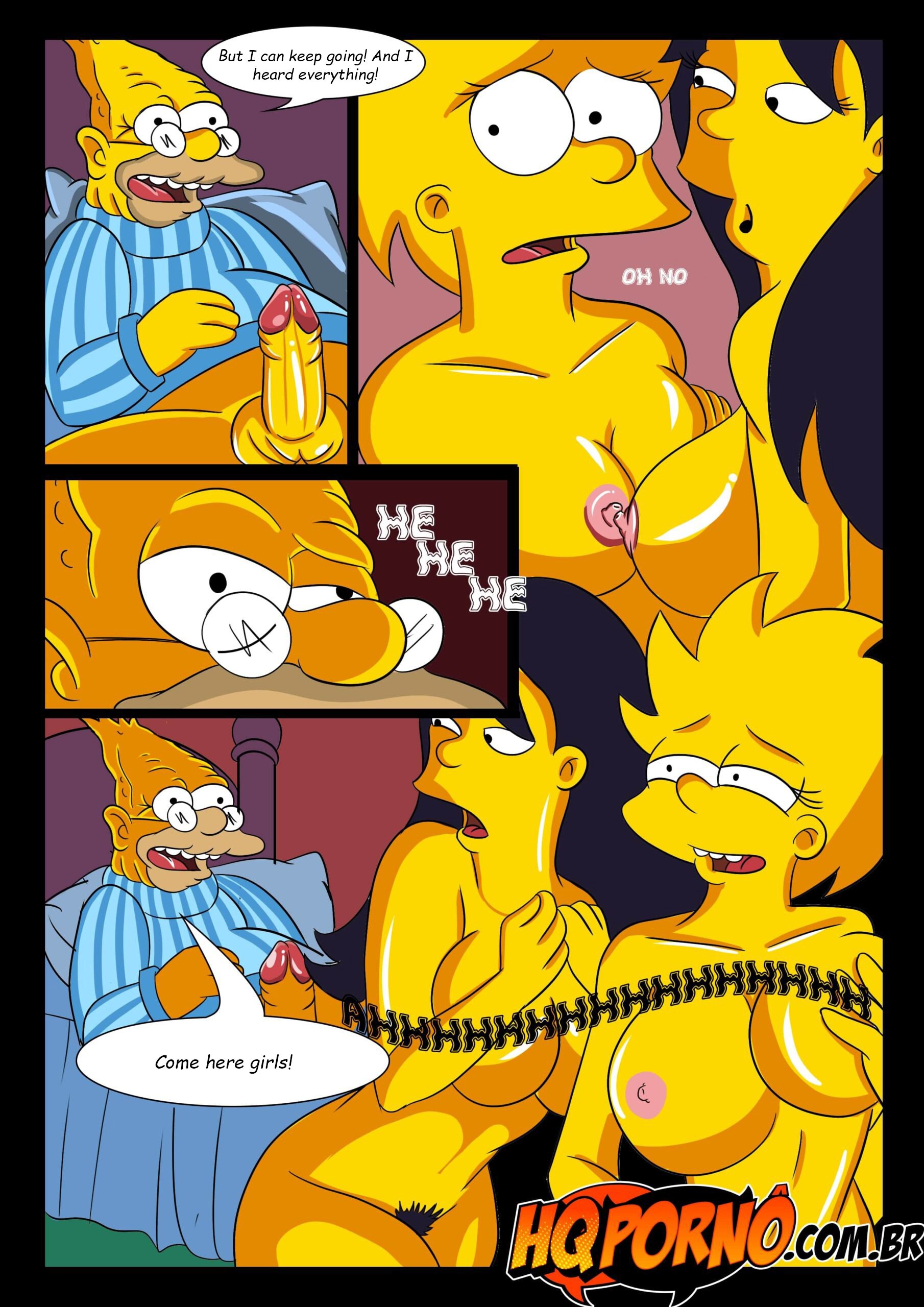 OS Simpsons (The Simpsons) [HQPorno.com.br] 4 . OS Simpsons - Sleepover At Grandpa's House 2 - Chapter 4 (The Simpsons) [HQPorno.com.br] – page 11