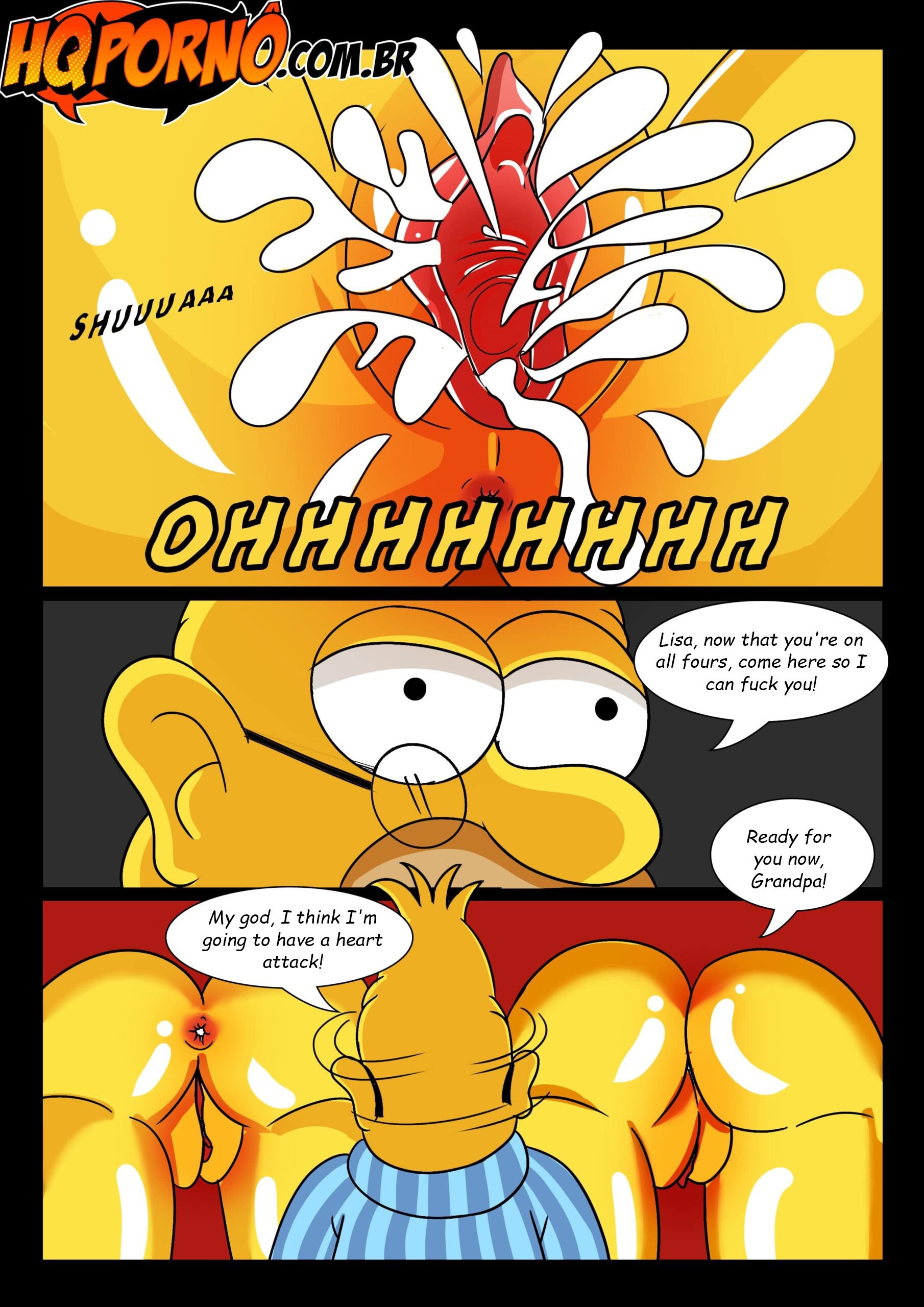 OS Simpsons (The Simpsons) [HQPorno.com.br] 4 . OS Simpsons - Sleepover At Grandpa's House 2 - Chapter 4 (The Simpsons) [HQPorno.com.br] – page 7