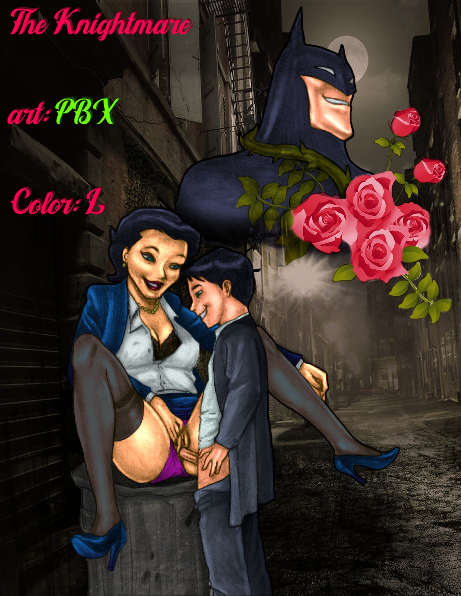 The Knightmare (Batman) [Pandoras Box] 1.1 . The Knightmare - Colored - Chapter 1 (Batman) [Pandoras Box] – page 1