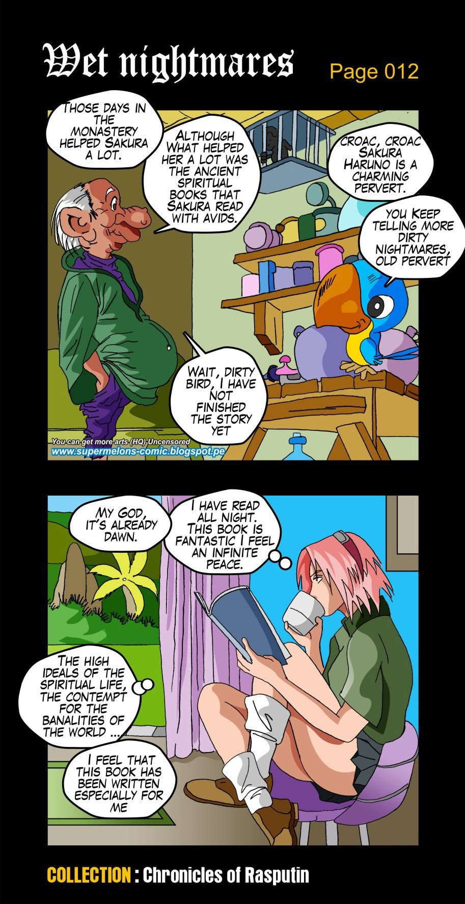 Wet Nightmares (Naruto) [Super Melons] 1 . Wet Nightmares - Chapter 1 (Naruto) [Super Melons] – page 12