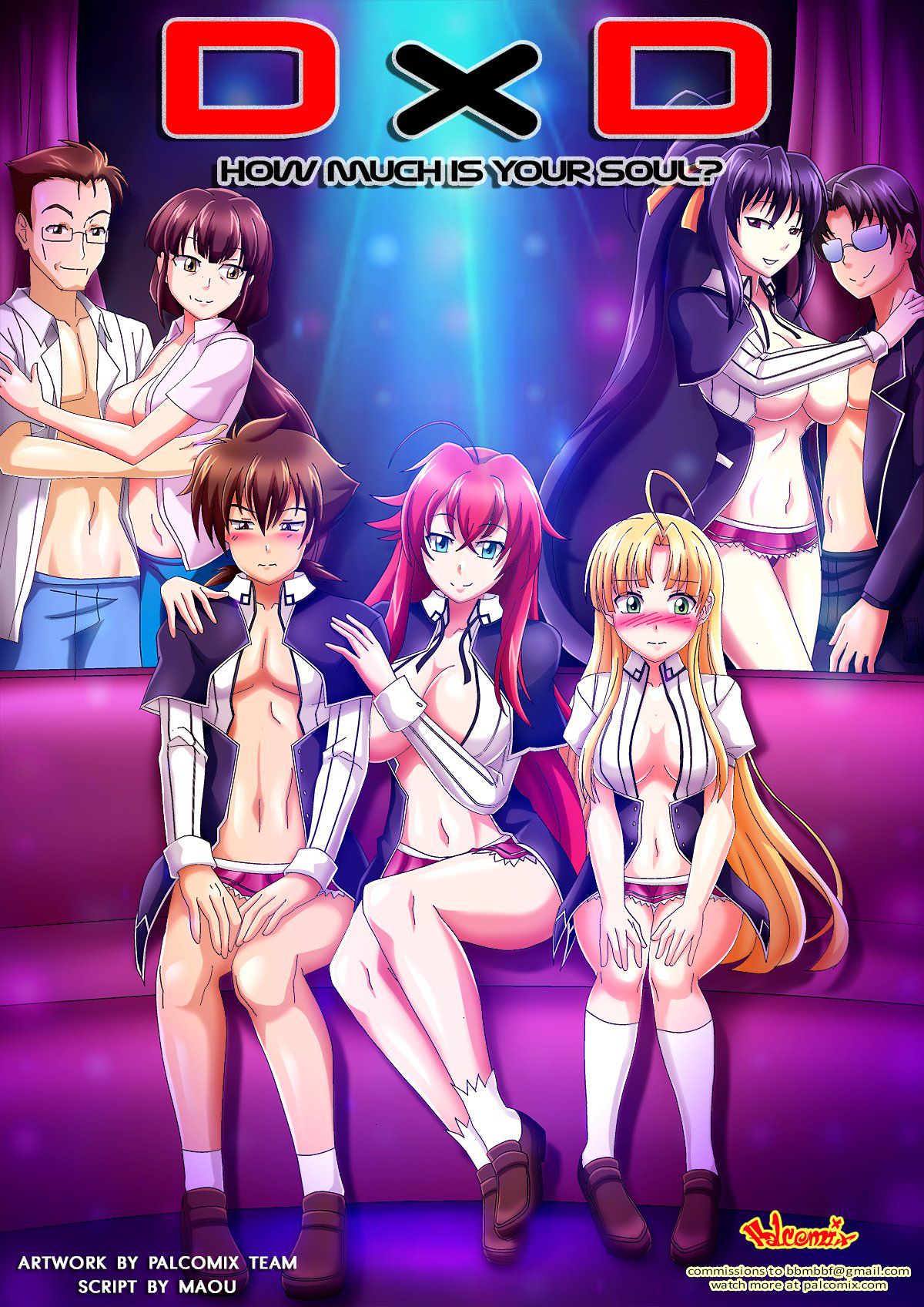 How Much is Your Soul? (Highschool DxD) [Palcomix] 1 . How Much is Your Soul? - Chapter 1 (Highschool DxD) [Palcomix] – page 1